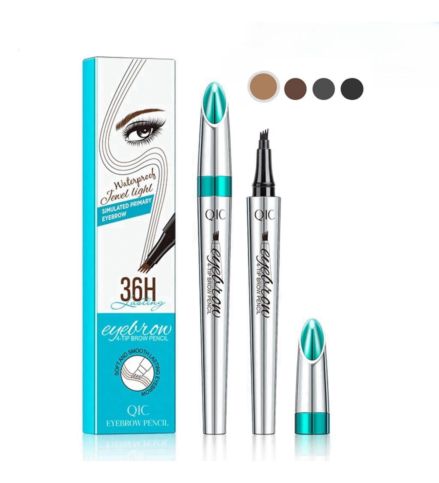 Buy Waterproof Eyebrow Microblading Pen - Natural-Looking Liquid Eyebrow Pencil in Light Brown | International Shipping Available - Buy Online on GoSupps.com