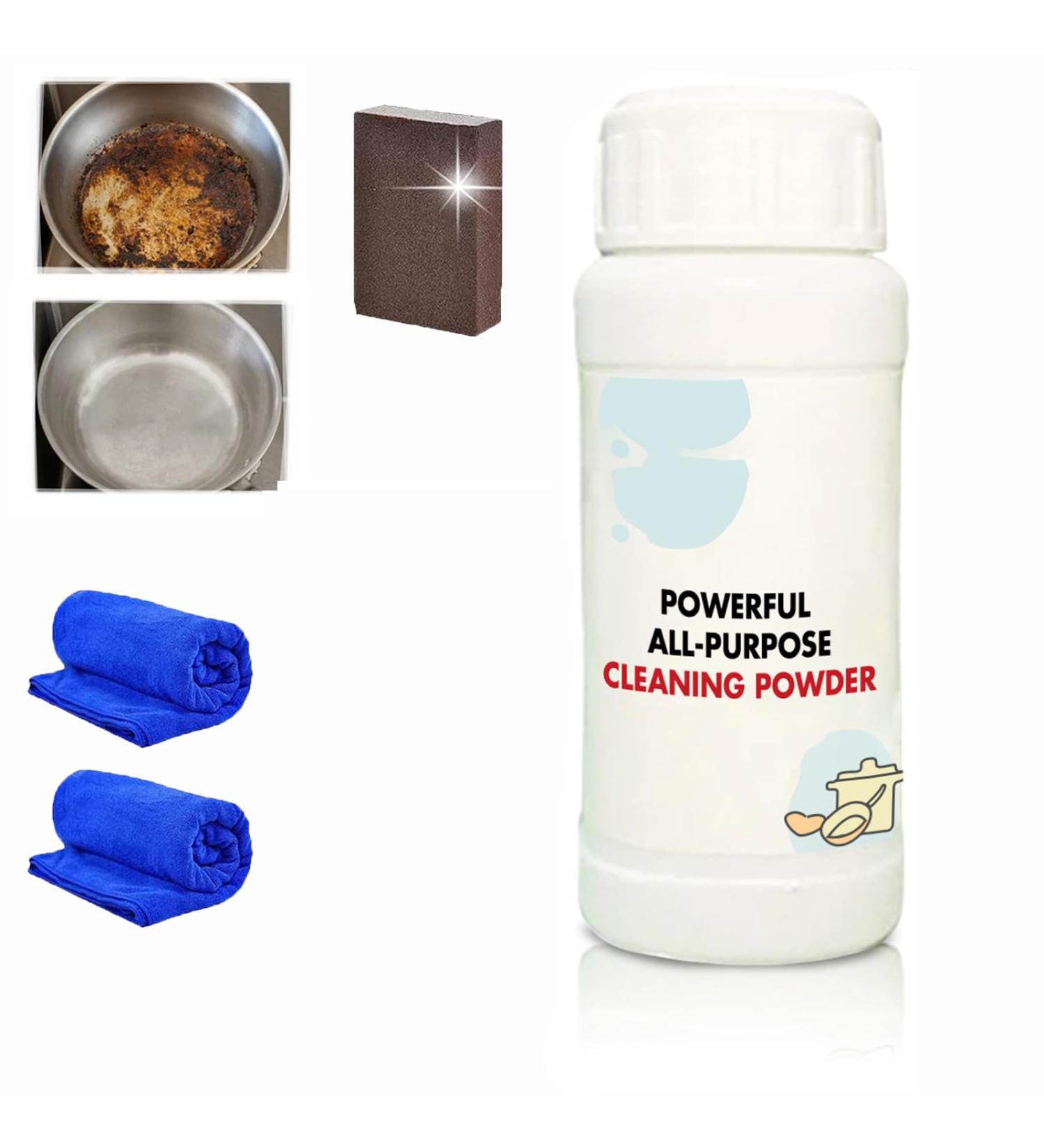 Gumaxx Cleaner Powerful Kitchen All-Purpose Powder Cleaner Kitchen All-Purpose Powder Cleaner Foam Rust Remover Kitchen All-Purpose Cleaning Powder (110g) - Buy Online on GoSupps.com