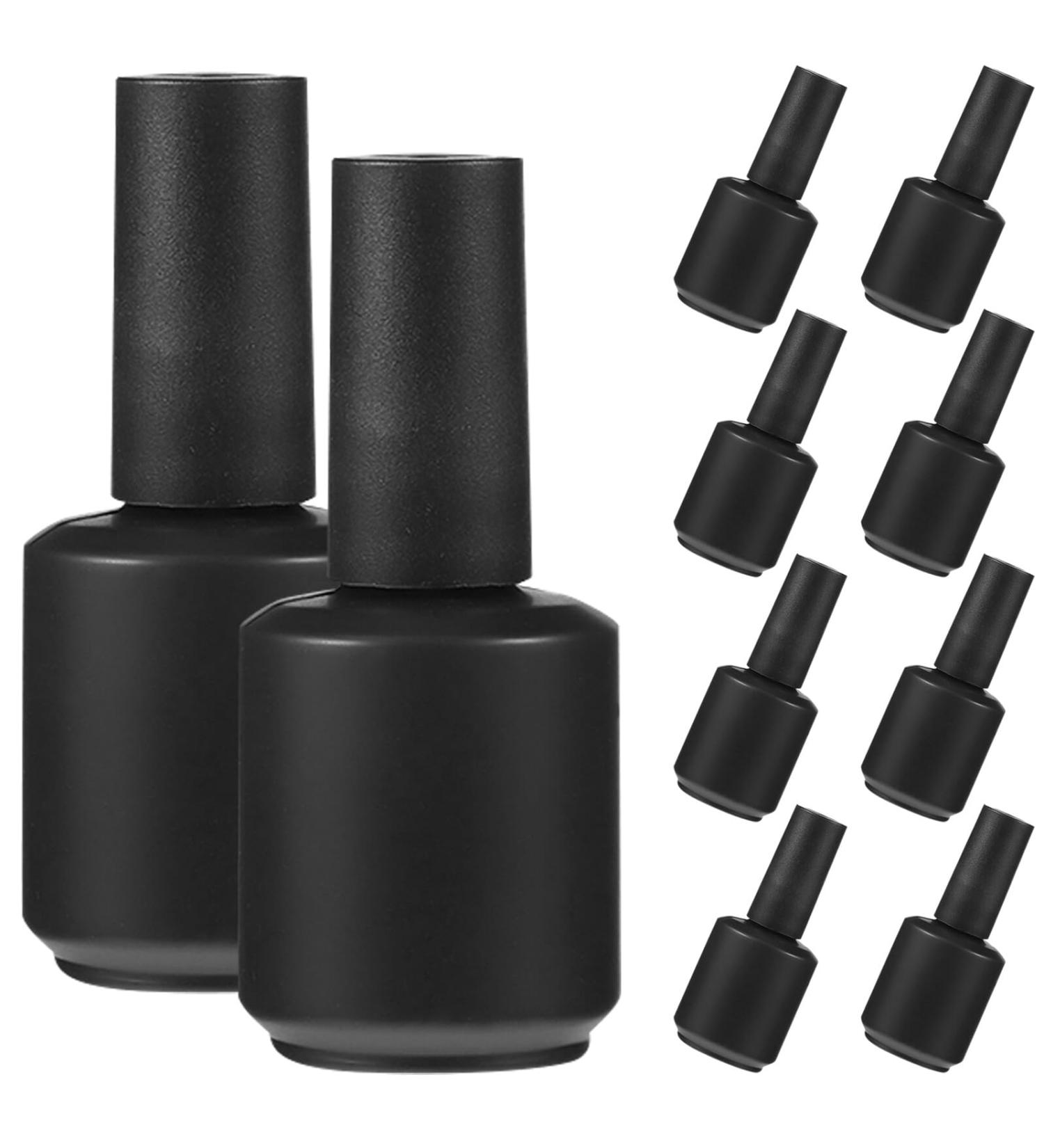 10 pi ces Bouteilles Verre pour Vernis Ongles Recharges avec Pinceau Flacons Vides pour Gel et Stockage Accessoires Nail Art pour Amateurs et Professionnels - Buy Online on GoSupps.com