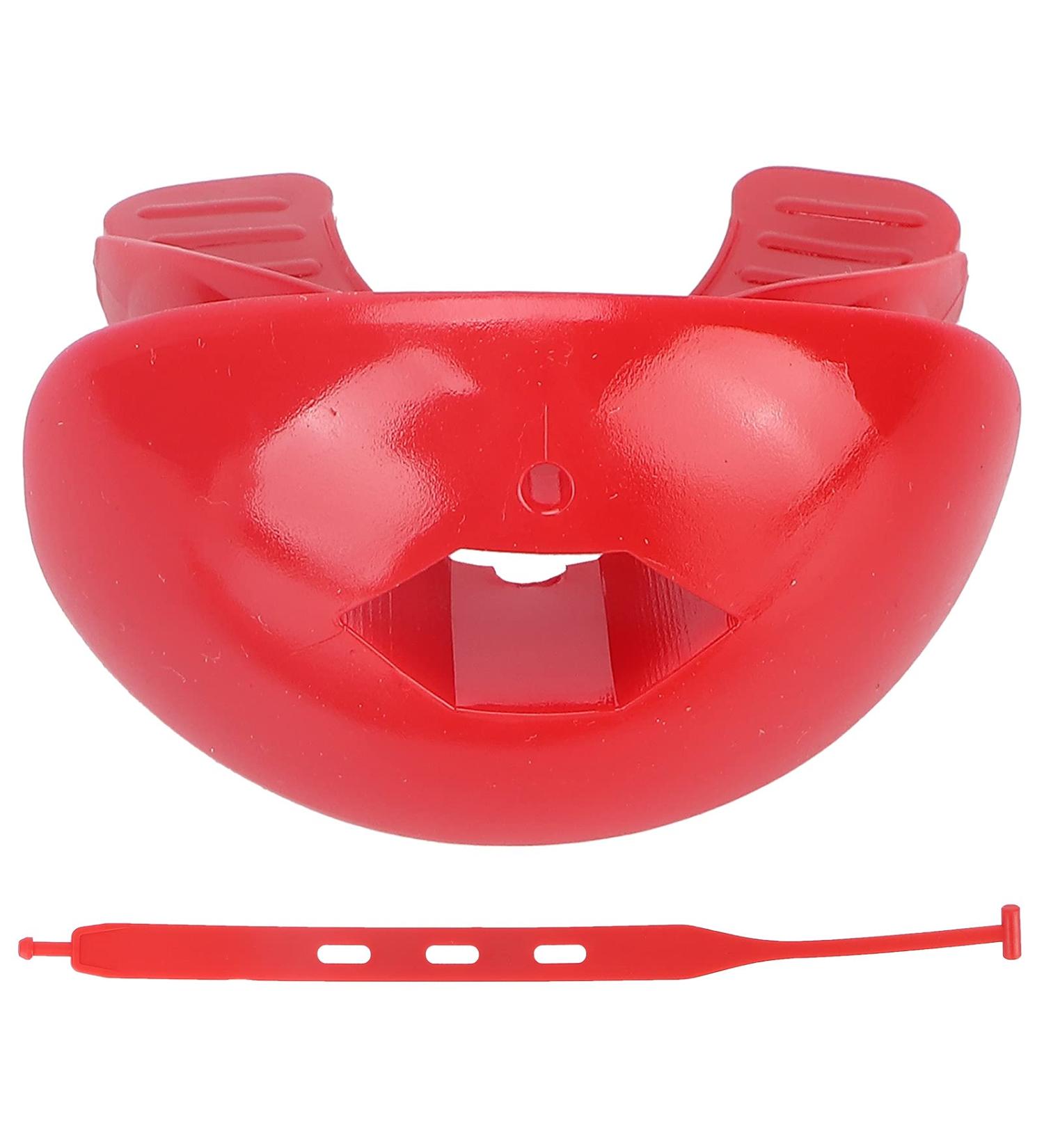 Verdant Touch Shock Mouthguard for Sports - Taste-Enhanced Protection for Football Lacrosse Hockey Basketball - Red - Buy Online on GoSupps.com