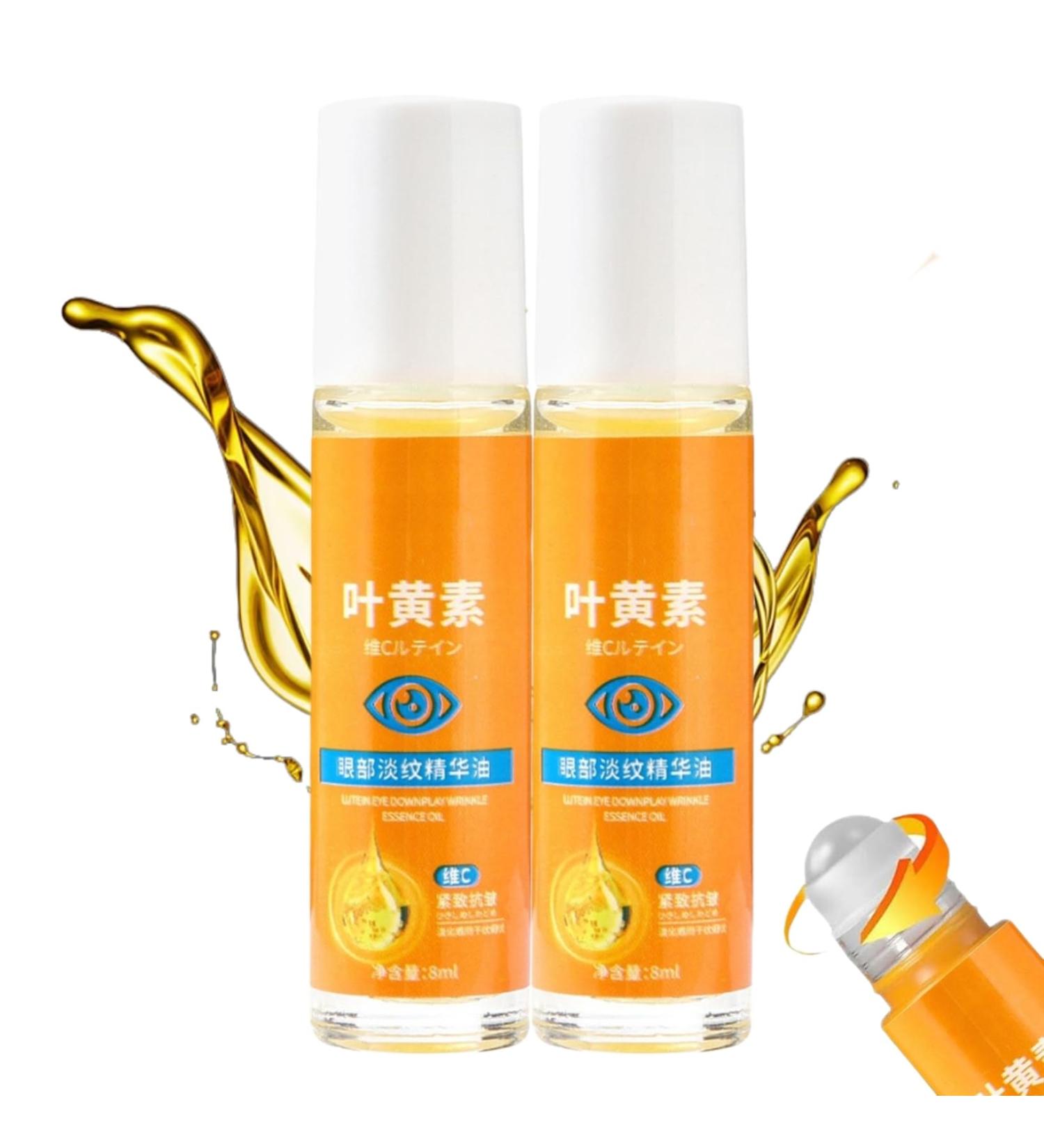 Luteine Eye Essence Oil Luteine Eye Oil Luteine Huile Essentielle De Lut ine VC Essence Anti Cerne Huile Essentielle De Lut ine Pour Les Yeux Att nuer Les Poches Sous Les Yeux Et Les Cernes (8ml 2PC) 2PC 8 ml (Lot de 1) - Buy Online on GoSupps.com
