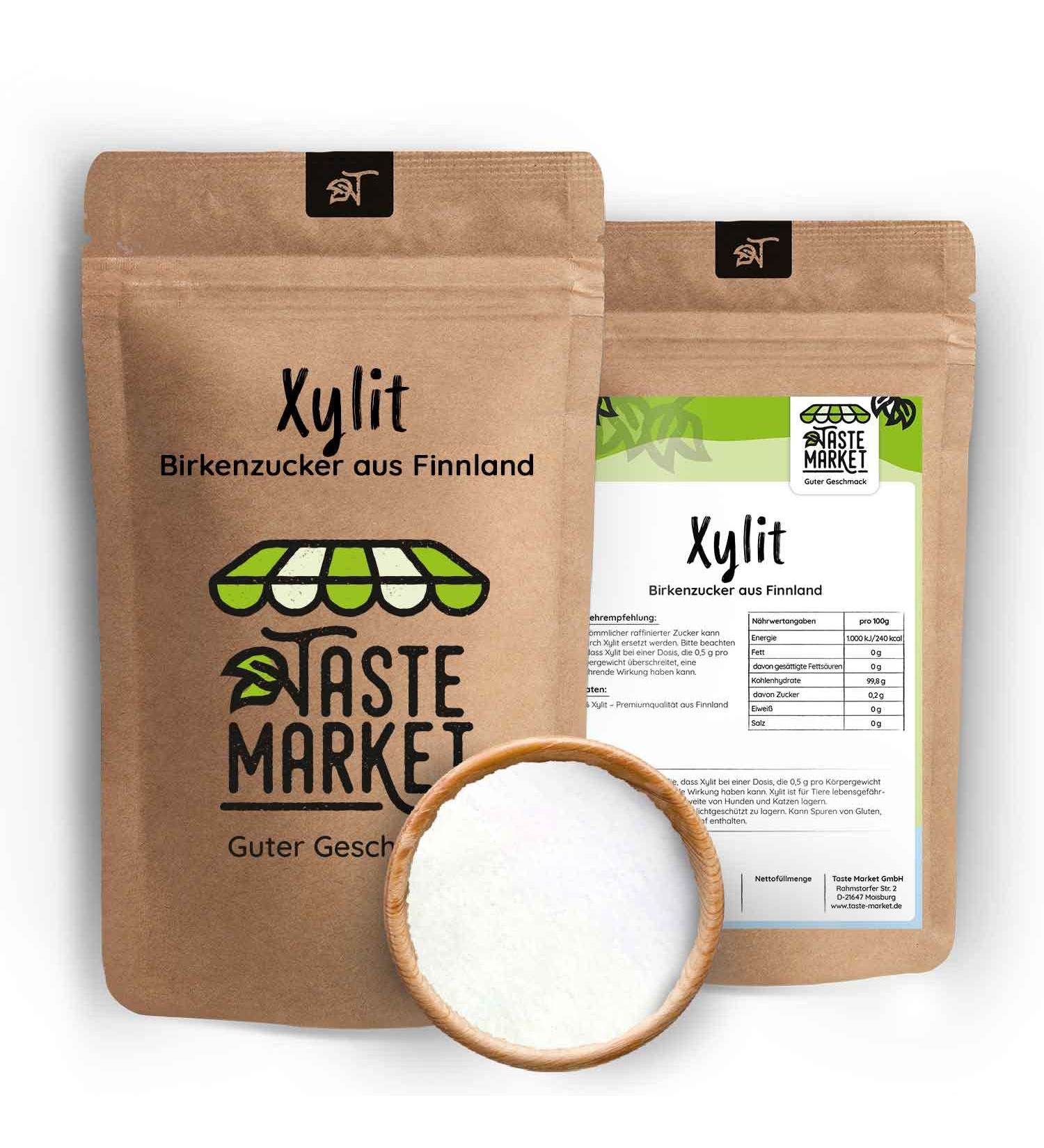 10 kg Xylitol Birch Sugar | Premium Quality Vegan Sugar Substitute from Finland | Size Selection Available - Buy Online on GoSupps.com