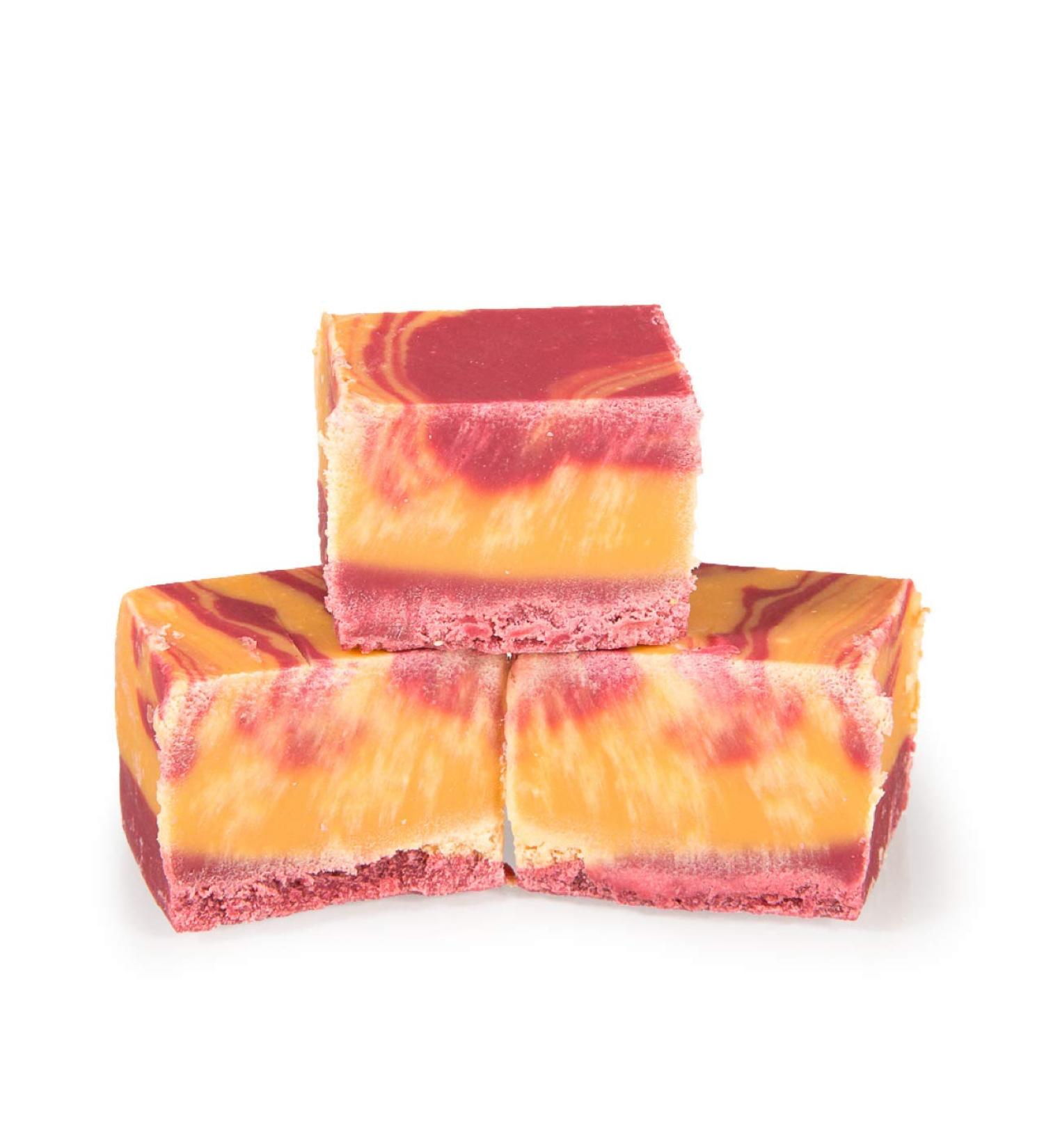 The Fudge Factory - Mango & Passion Fruit Flavour Cubed Fudge - 2kg Tub