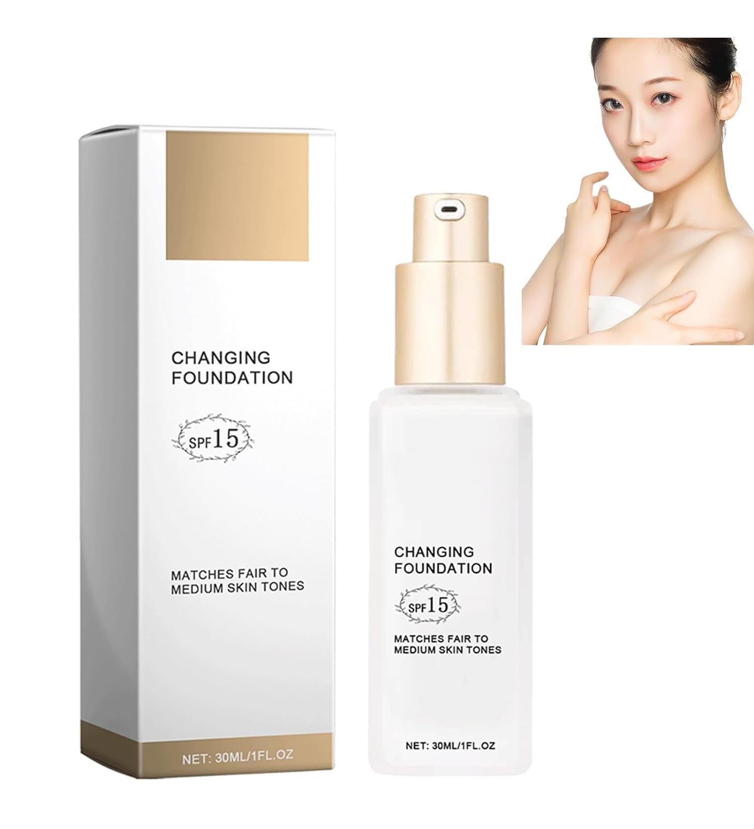 Color Changing Liquid Foundation Face Makeup Primer Invisible Pore Concealer Long-lasting Primer Face Primer Lightweight Long-lasting Moisturizing Primer Cosmetics 1pcs - Buy Online on GoSupps.com