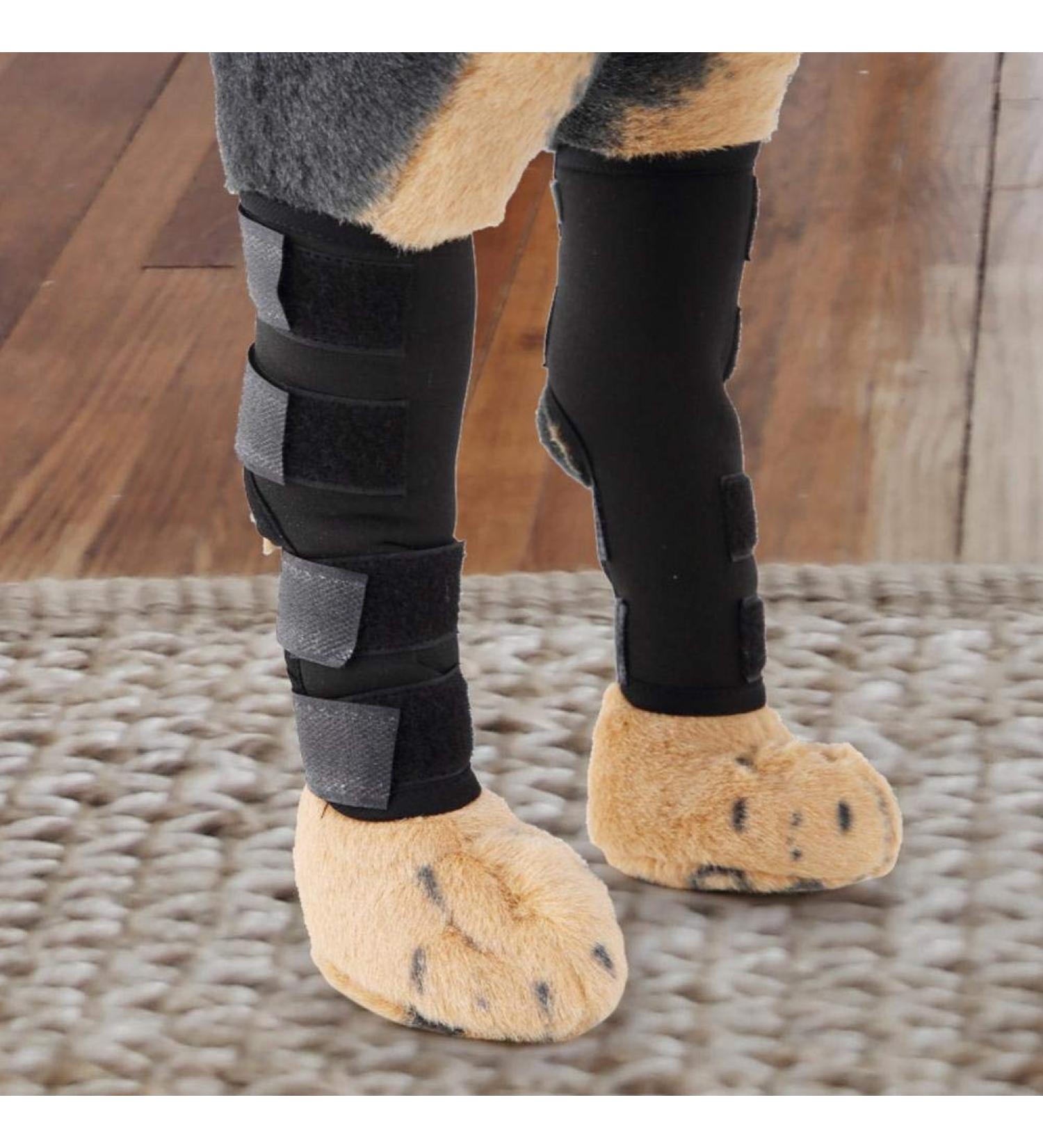 Dog Front Leg Braces Canine Compression Wraps Pet Knee Pad Dog Elbow Protector with Reflective Straps Help with Ligament Injuries Sprains and Loss of Stability Caused by M (Pack of 1) - Buy Online on GoSupps.com
