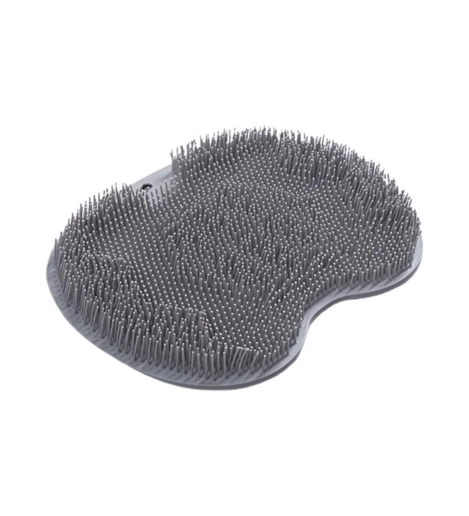 Buy Anti-Slip Bath Sponge & Foot Wash Brush - Grey Massage Pad for Relaxing Showers | International Shipping Available - Buy Online on GoSupps.com