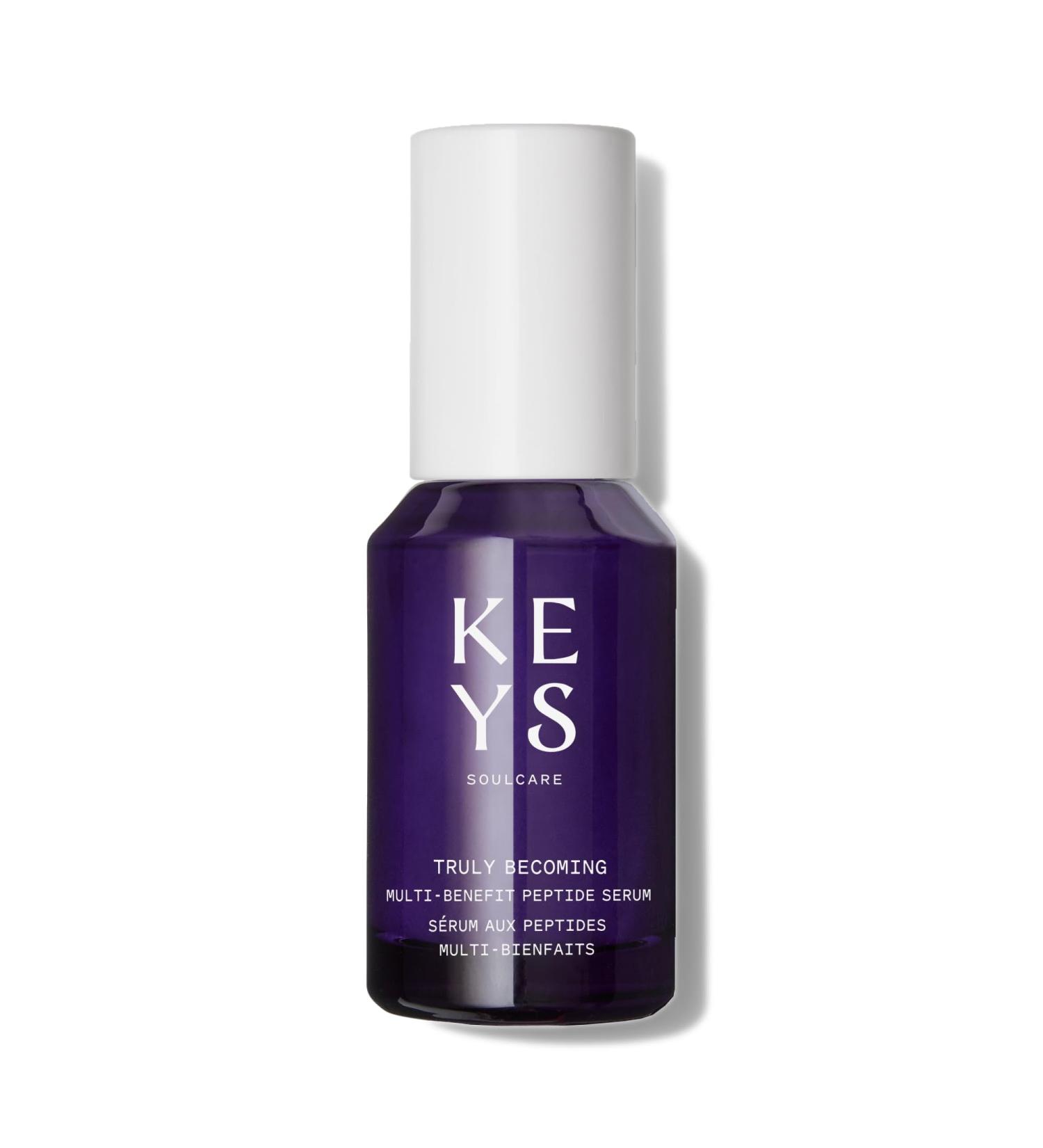 Keys Soulcare Truly Becoming Multi-Benefit Peptide Serum - Firm & Plump Skin Vegan & Cruelty-Free 1 Fl Oz - Buy Online on GoSupps.com
