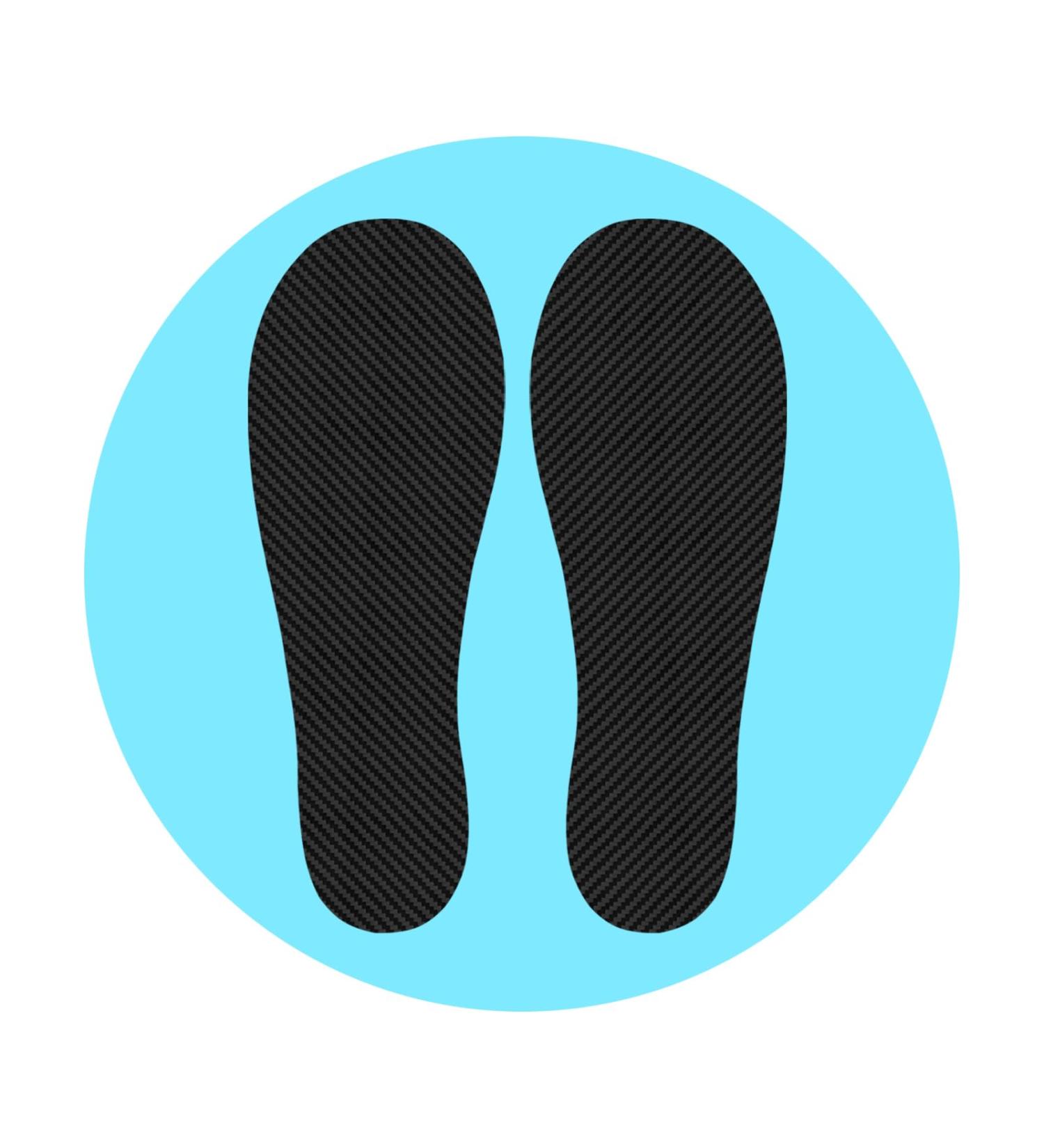 Kids Carbon Fiber Insoles for Tip Toe Walking | Rigid Shoe Inserts for Healthy Habits | Plantar Fasciitis Relief | Size 12 Little Kid (182mm - Buy Online on GoSupps.com