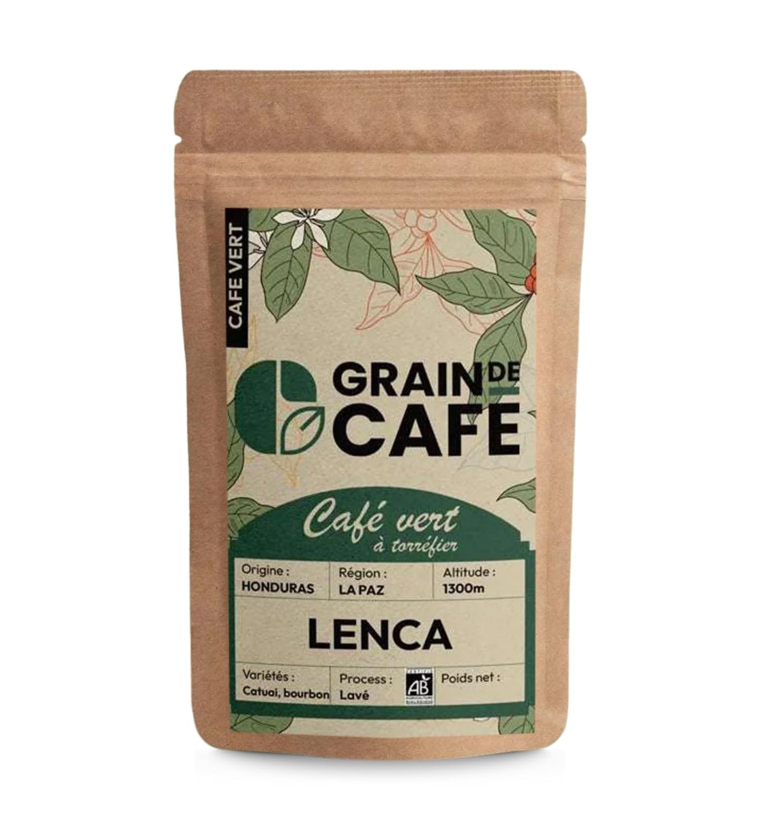 Graindecaf Caf Vert Honduras Lenca 1kg | 100% Arabica Non Torr fi | Notes De Cacao Et Fruits Rouges | Id al Machine Grain Une Fois Torr fi 1 1 kg (Lot de 1) - Buy Online on GoSupps.com