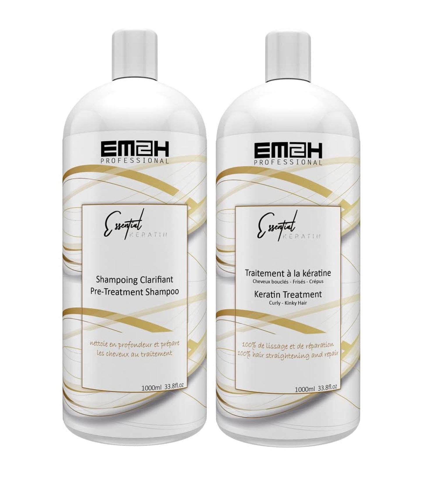 Essential Keratin 1000 ml Brazilian Hair Straightening Kit