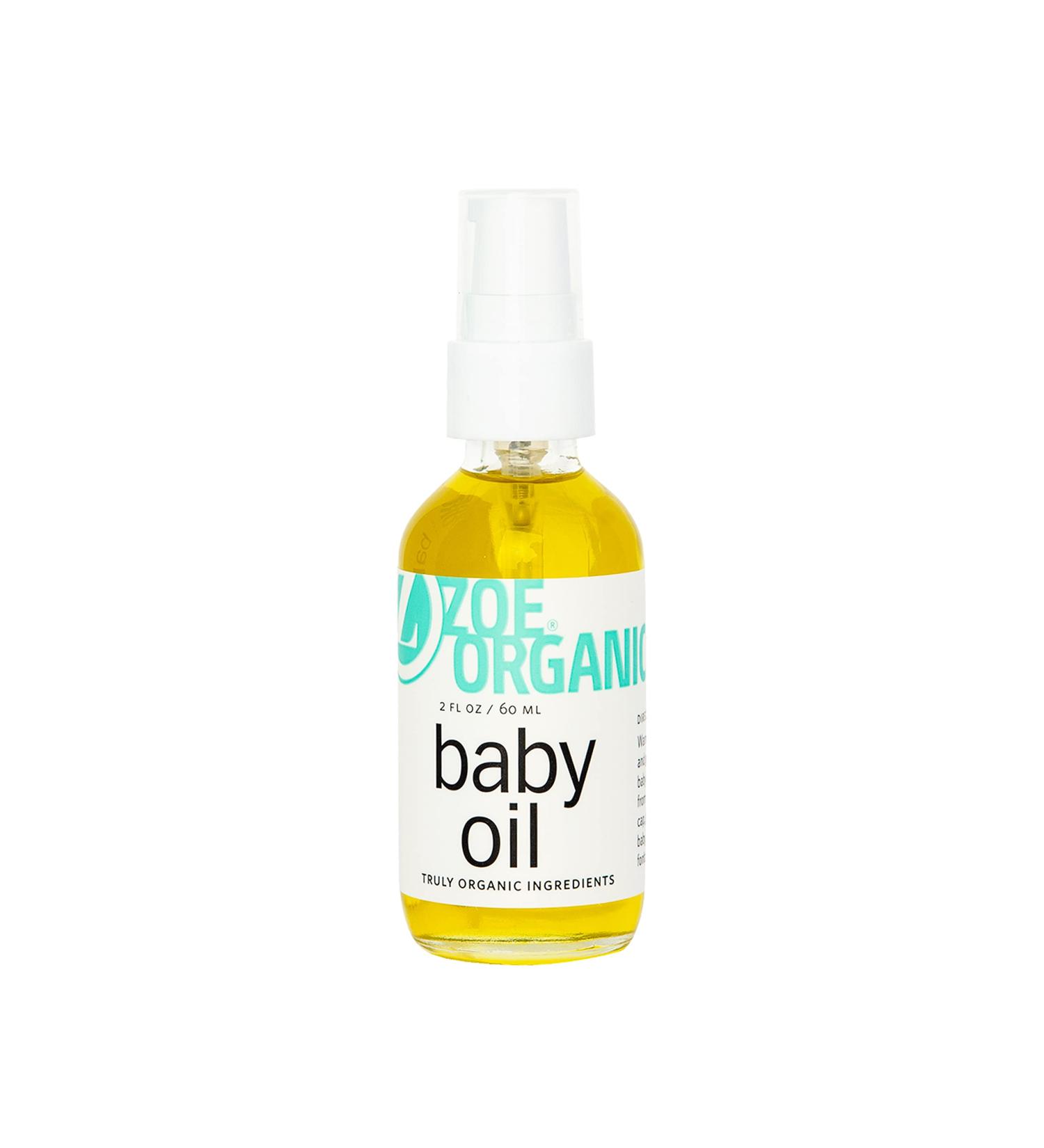 Zoe Organics Baby Oil - Organic Calming Massage Oil with Lavender & Chamomile | Nourish & Moisturize Baby s Skin (2 oz - Buy Online on GoSupps.com