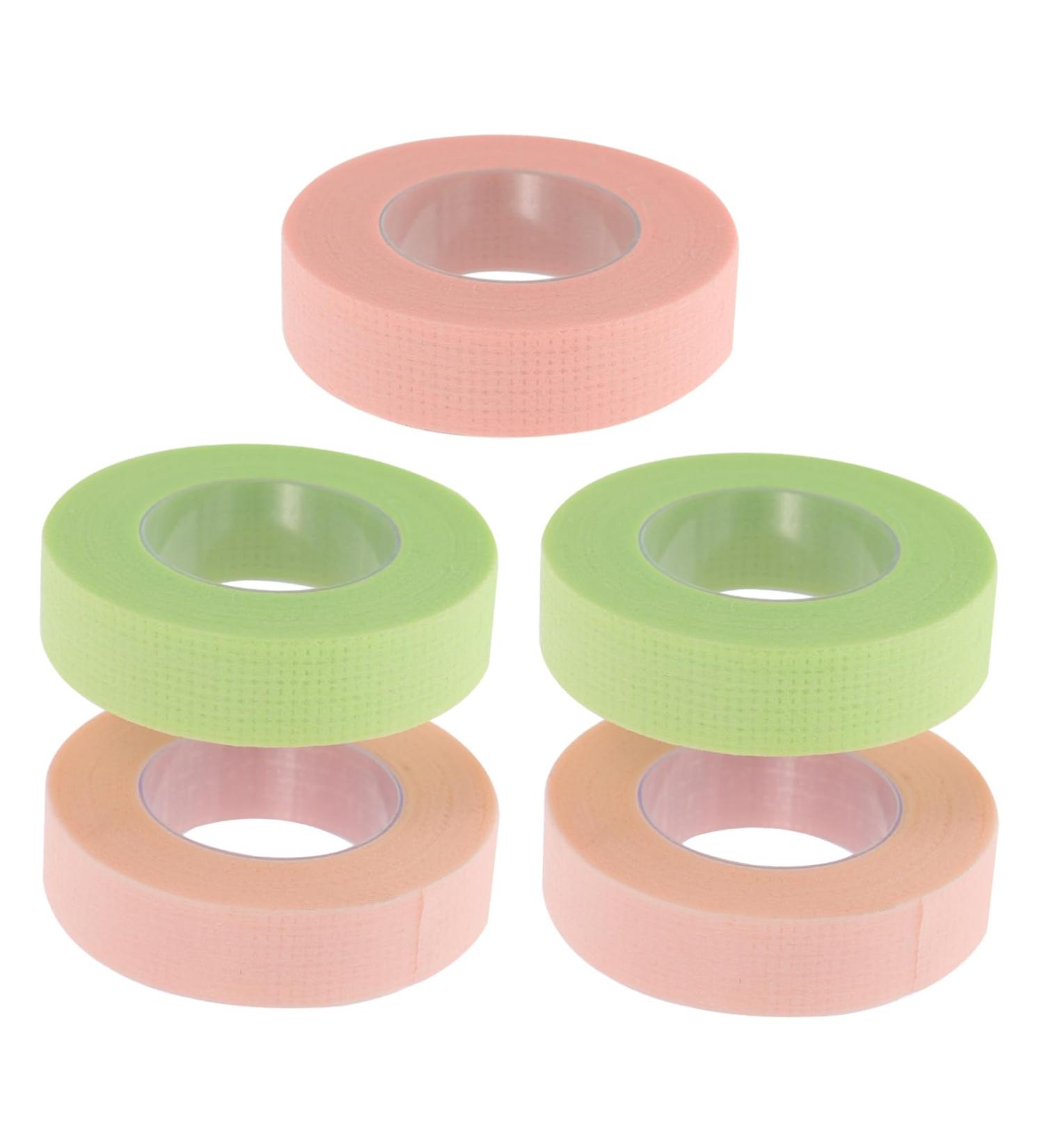 Beavorty 5 Rolls Grafting Eyelash Tape Cleanser Facial Tools Cleaner Under Eye Tape Lash Extensions Supplies Wash Applicators Gel Adhesive Eyelash Tape Non-woven Fabric Detergent Sensitive - Buy Online on GoSupps.com