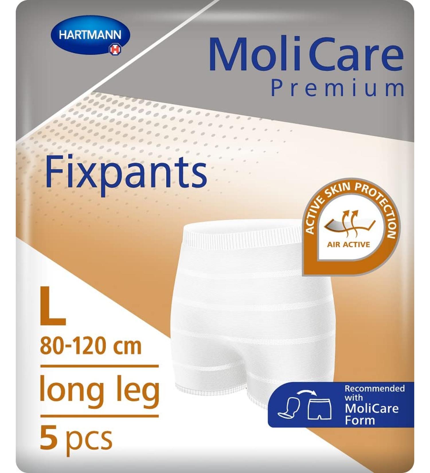Molicare Premium Fixing Pants - Washable Incontinence Fixing Pants Fits Molicare & Premium Shape Size L (40x5 Pieces) - Best Comfort & Reliability - Buy Online on GoSupps.com