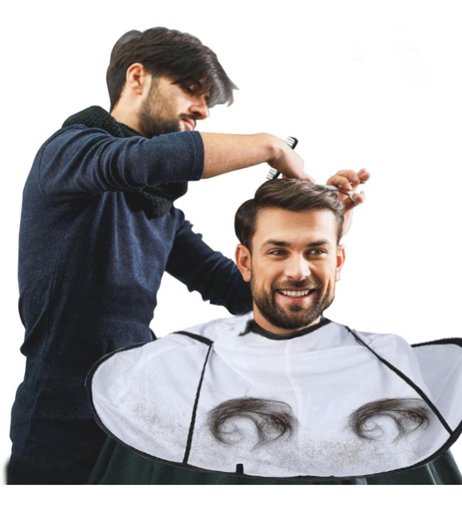 Buy Waterproof Hairdressing Cape for Adults - White Salon Hair Cutting Cape | International Shipping Available - Buy Online on GoSupps.com