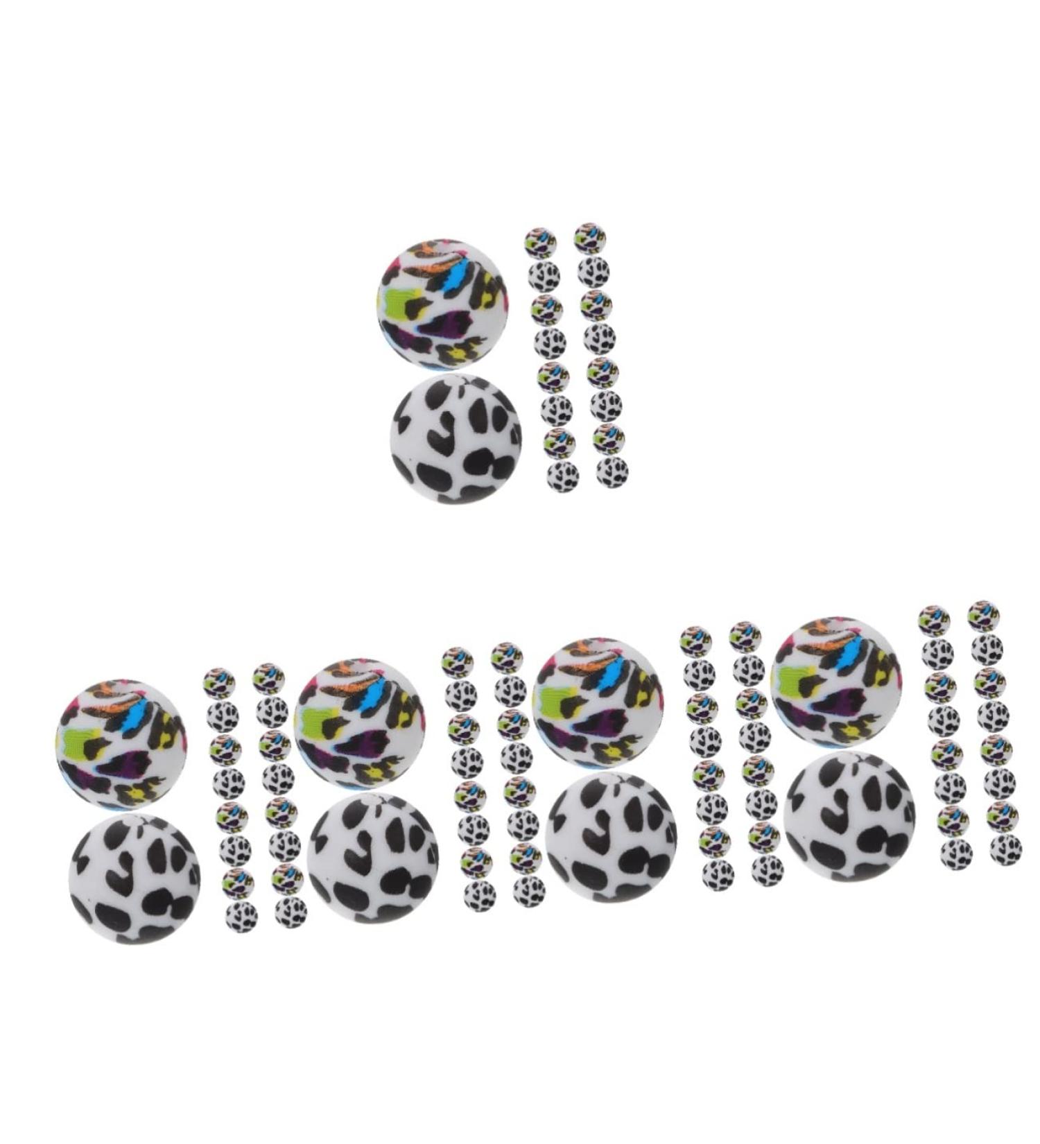 SEWACC 100 Pcs Silicone Bead Set for Baby Pacifier Chain - Molar Teething Beads 1.5x1.5x1.5cm - Buy Online on GoSupps.com