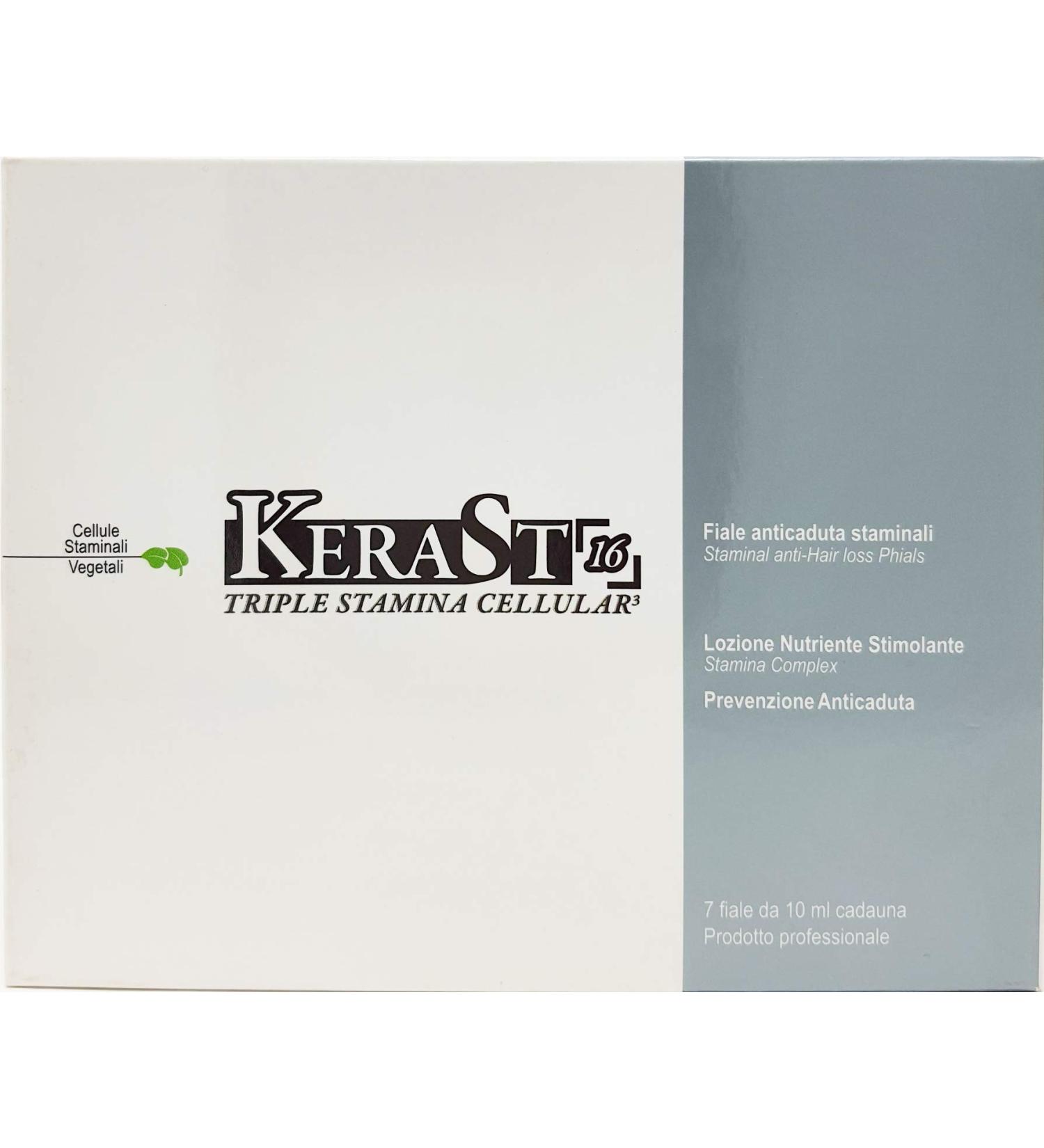 Anti-hair loss lotion with plant strains at kerast 7 ampoules - Buy Online on GoSupps.com