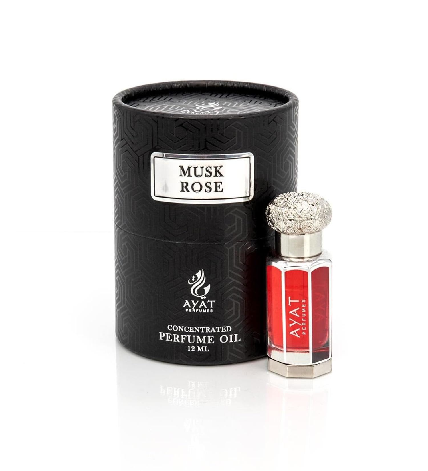 AYAT PERFUMES Perfume Extract 12ml | Pretty Bottle Packaged in an Elegant Box | Alcohol-Free Unisex Attar | Long Lasting Fragrance Oil | Arabian scent Made Designed in Dubai (Musk Sugar) - Buy Online on GoSupps.com