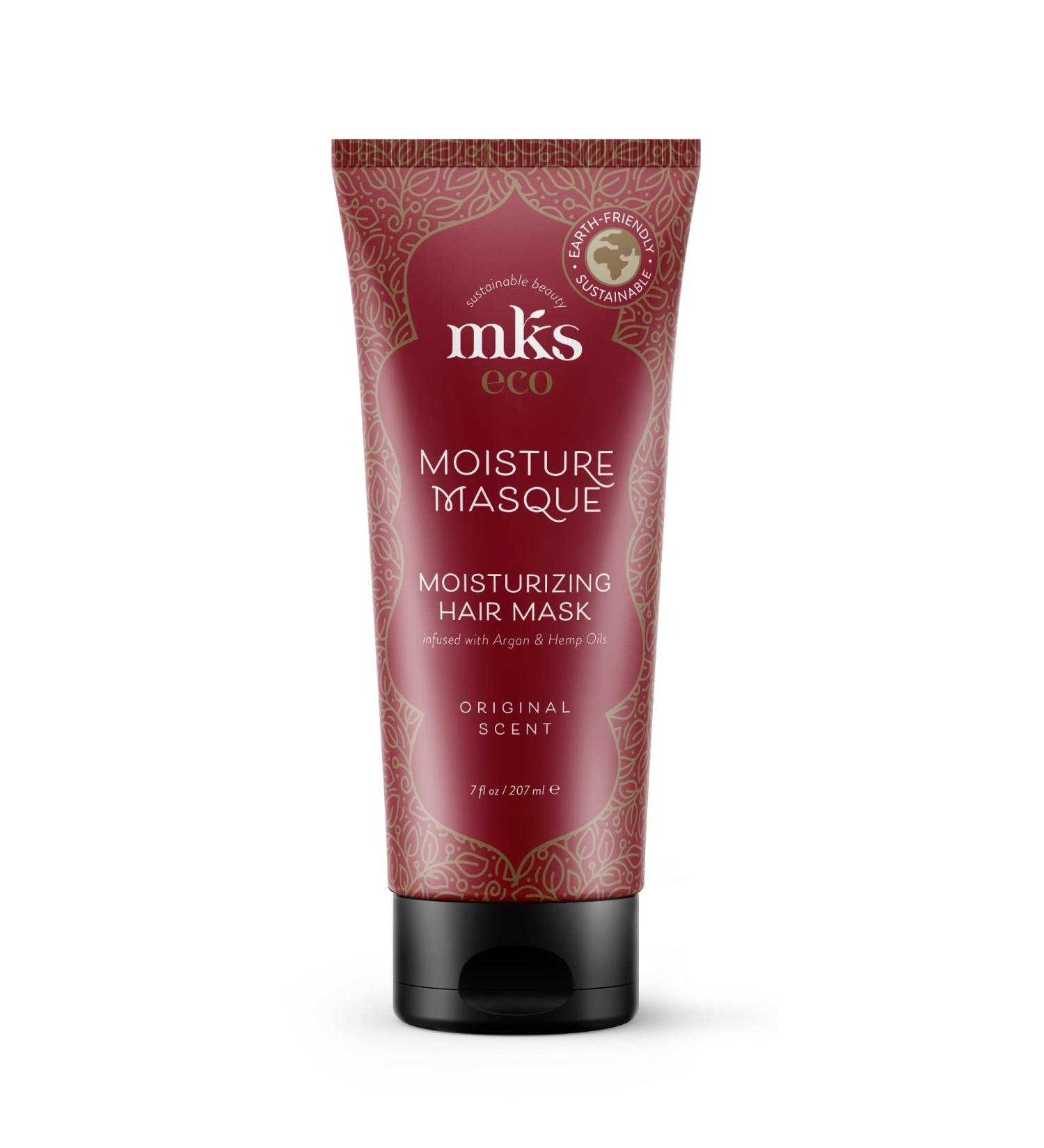 MKS Eco Moisture Masque - 7 oz Hydrating Hair Mask with Argan Oil & Hemp Seed Oil - Buy Online on GoSupps.com