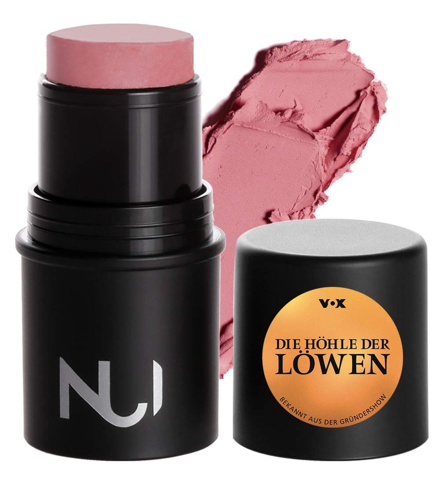 Nui Cosmetics Natural Cream Blush Pititi | Vegan Gluten-Free Matt Rose Blush for Cheeks Eyes & Lips - Nourishing Natural Makeup - Buy Online on GoSupps.com