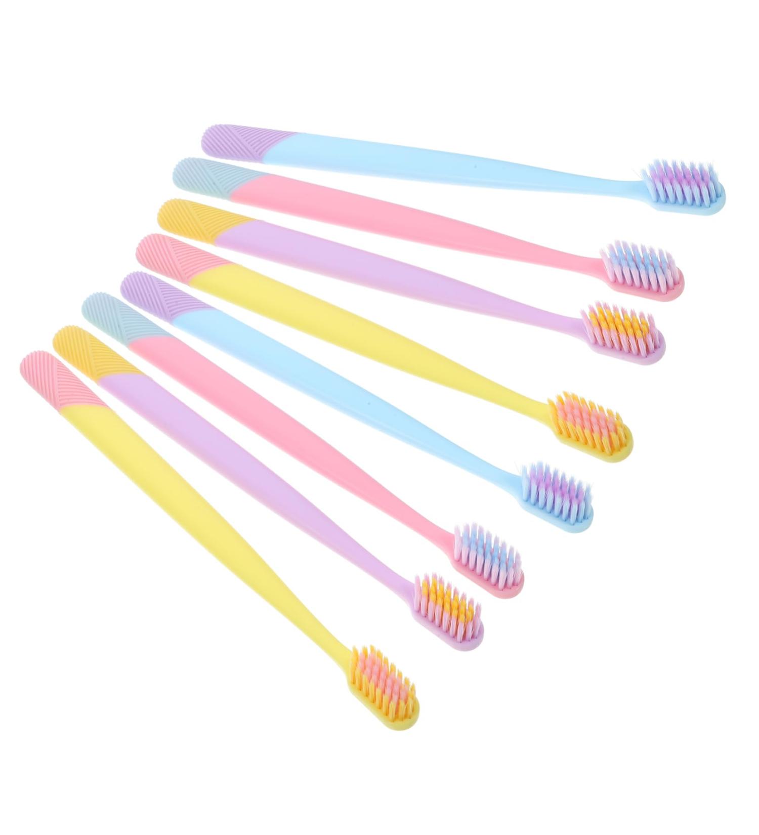 Collbath 10-Pack Soft Travel Toothbrushes - Ergonomic Wear-Resistant Ideal for Adults - Perfect for International Shipping - Buy Online on GoSupps.com