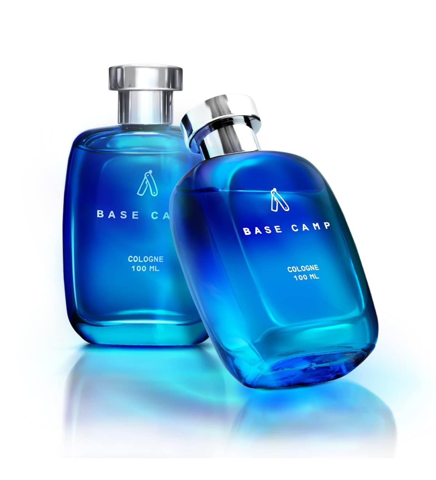 Ust.raa Ba.se Ca.mp Cologne - 100 ml - Perfume for Men | Cool Crisp Fragrance of the Mountains | Long-lasting | Zingy Aquatic Notes with Fresh Masculine Fragrance - Buy Online on GoSupps.com