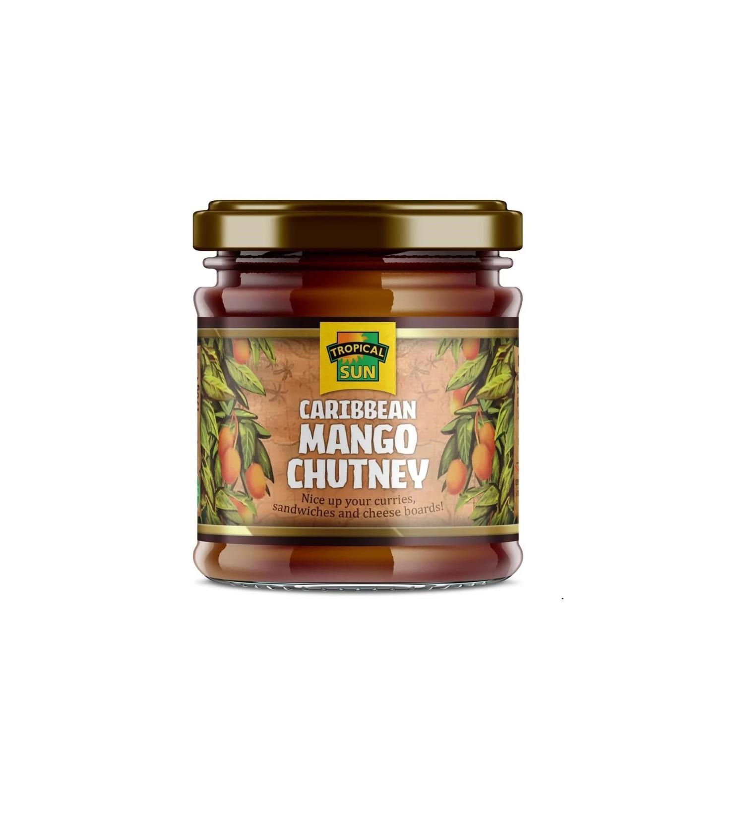 Tropical Sun Caribbean Mango Chutney 170g-Fd