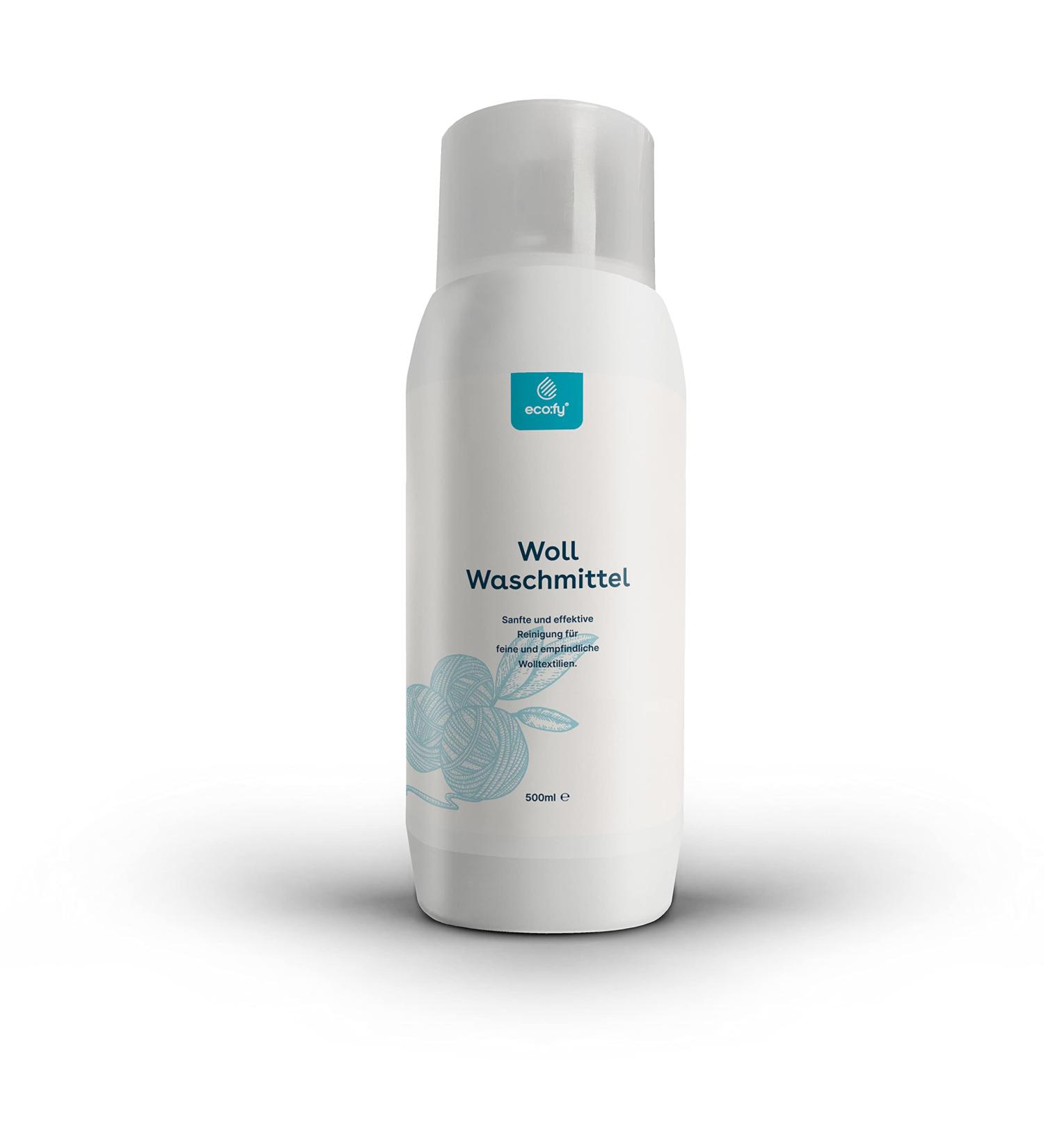 eco:fy Wool Detergent for Wool Silk & Fur - 500ml Liquid with Lanolin - Gentle Care for Merino & Wool Felt - Buy Online on GoSupps.com