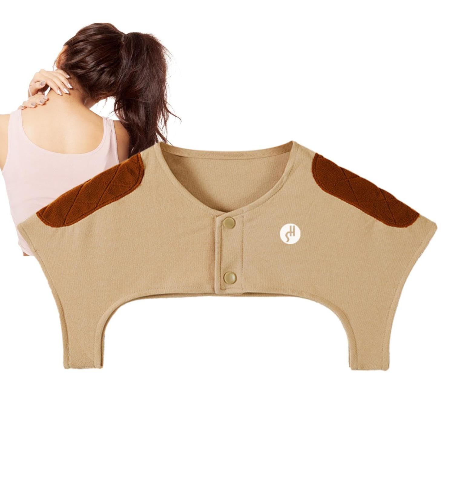 Raxove Thermo Shoulder Pad & Neck Wrap - Safe Comfortable Air-Conditioned Relief for All Skin Types - Buy Online on GoSupps.com