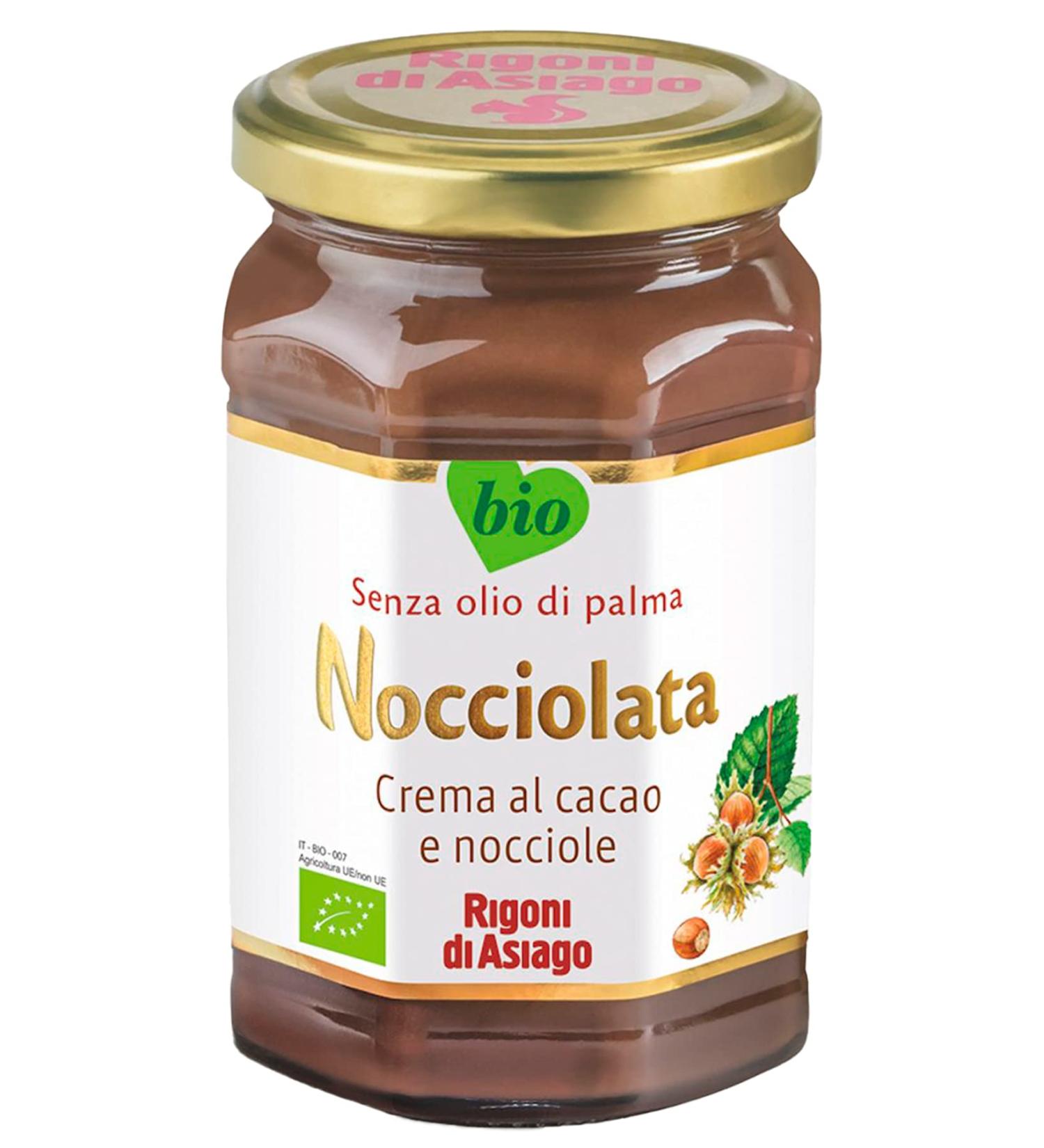 Rigoni di Asiago Nocciolata Organic Spread 9.52oz (Pack of 6) - Hazelnut Cocoa Milk - Buy Online - Buy Online on GoSupps.com