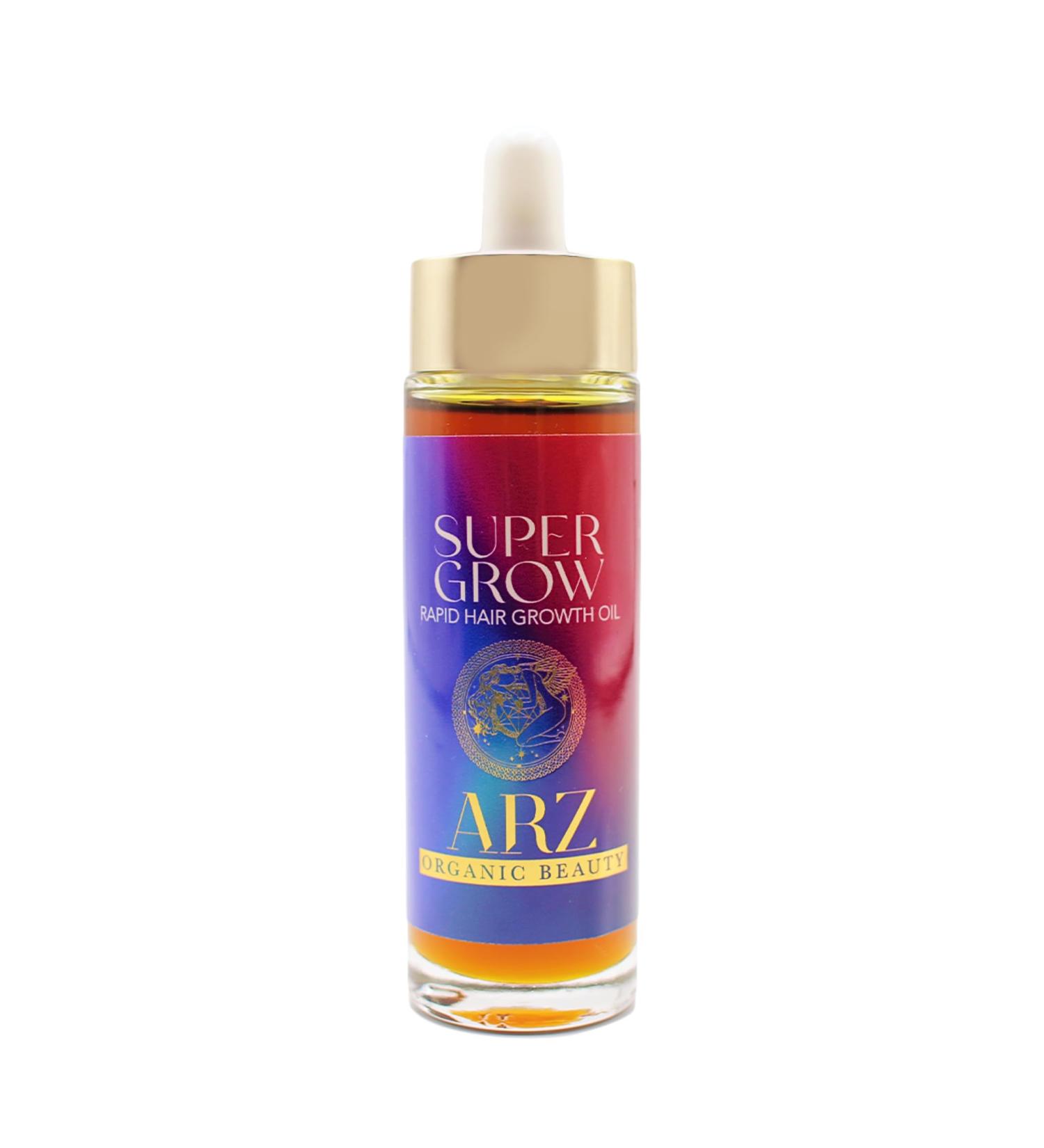 Super Grow - Huile de traitement capillaire 100 % bio pour cheveux clairsem s et fragiles - Buy Online on GoSupps.com