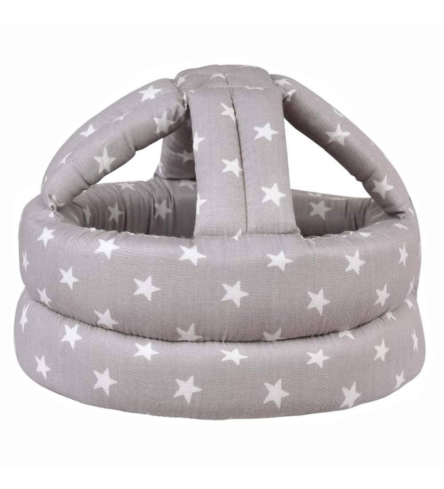 TORASO Baby Safety Helmet - Infant Head Protector for Crawling & Learning to Walk - Gray Star Design - Buy Online on GoSupps.com