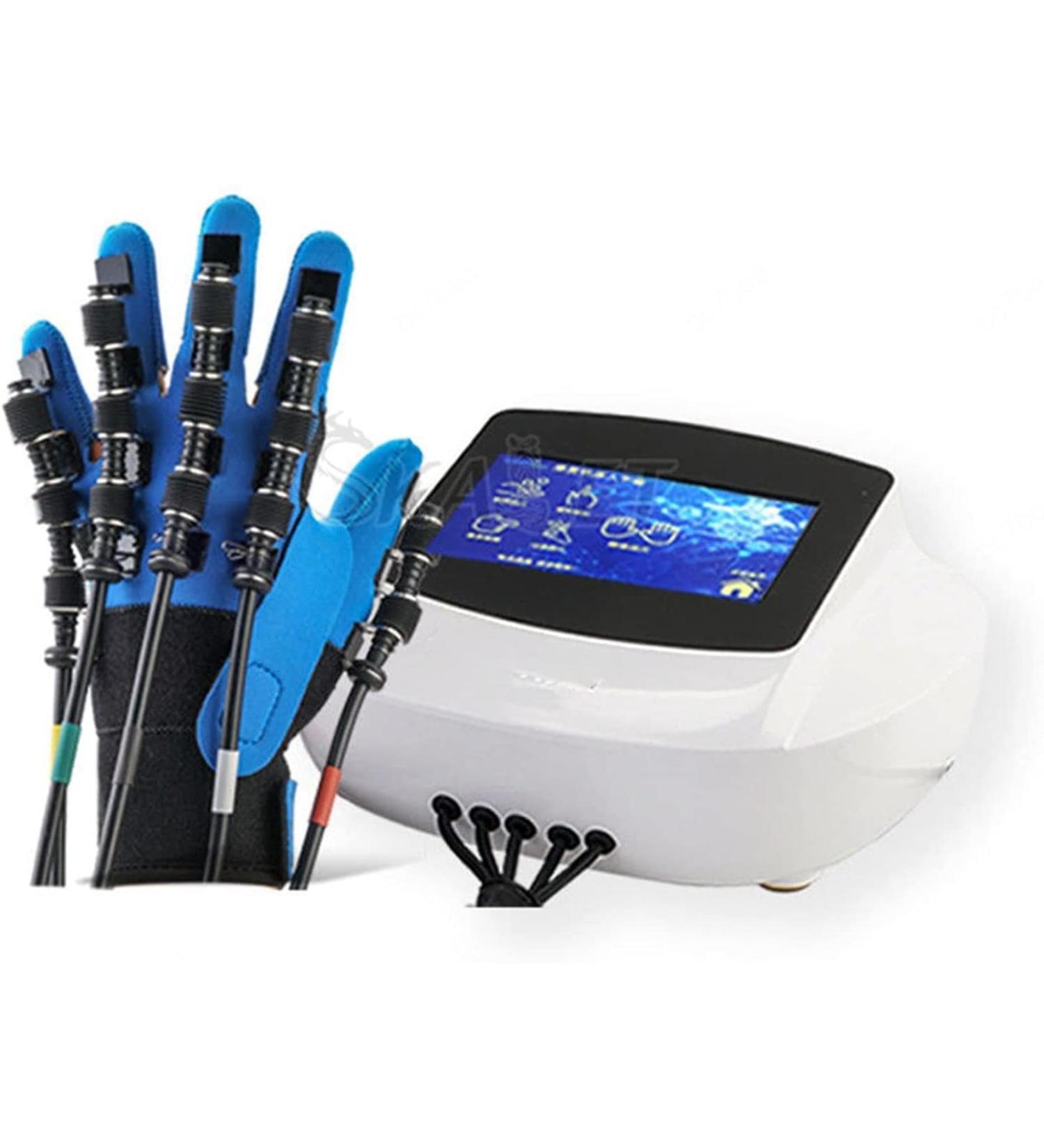 Disability Aids Rehabilitation Equipment Hemiplegia Finger Rehabilitation Trainer Robot Gloves for Stroke Hemiplegia Hand Function Recovery Left-M - Buy Online on GoSupps.com