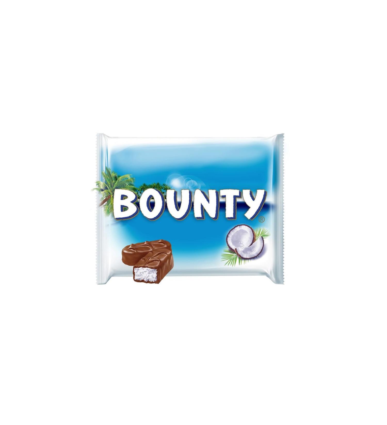  Bounty BOUNTY - Milk Chocolate & Coconut Bars - 5 Individual Packs of 2 Bars - 5 x 57g - Buy Online on GoSupps.com