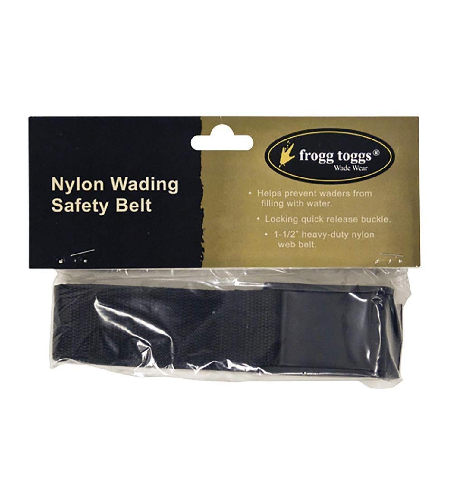 Frogg Toggs Wading Belt, Black, Adjustable