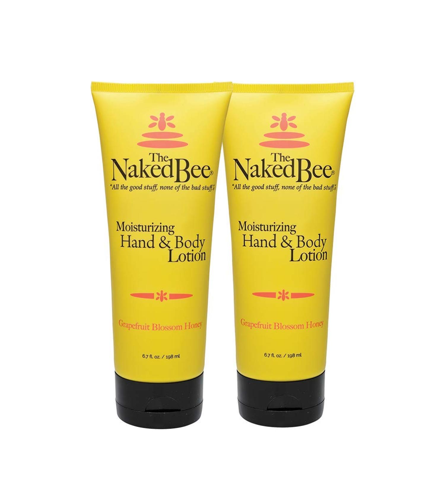 The Naked Bee Grapefruit Blossom Honey Hand and Body Lotion 6.7oz - Set of 2 - Buy Online on GoSupps.com