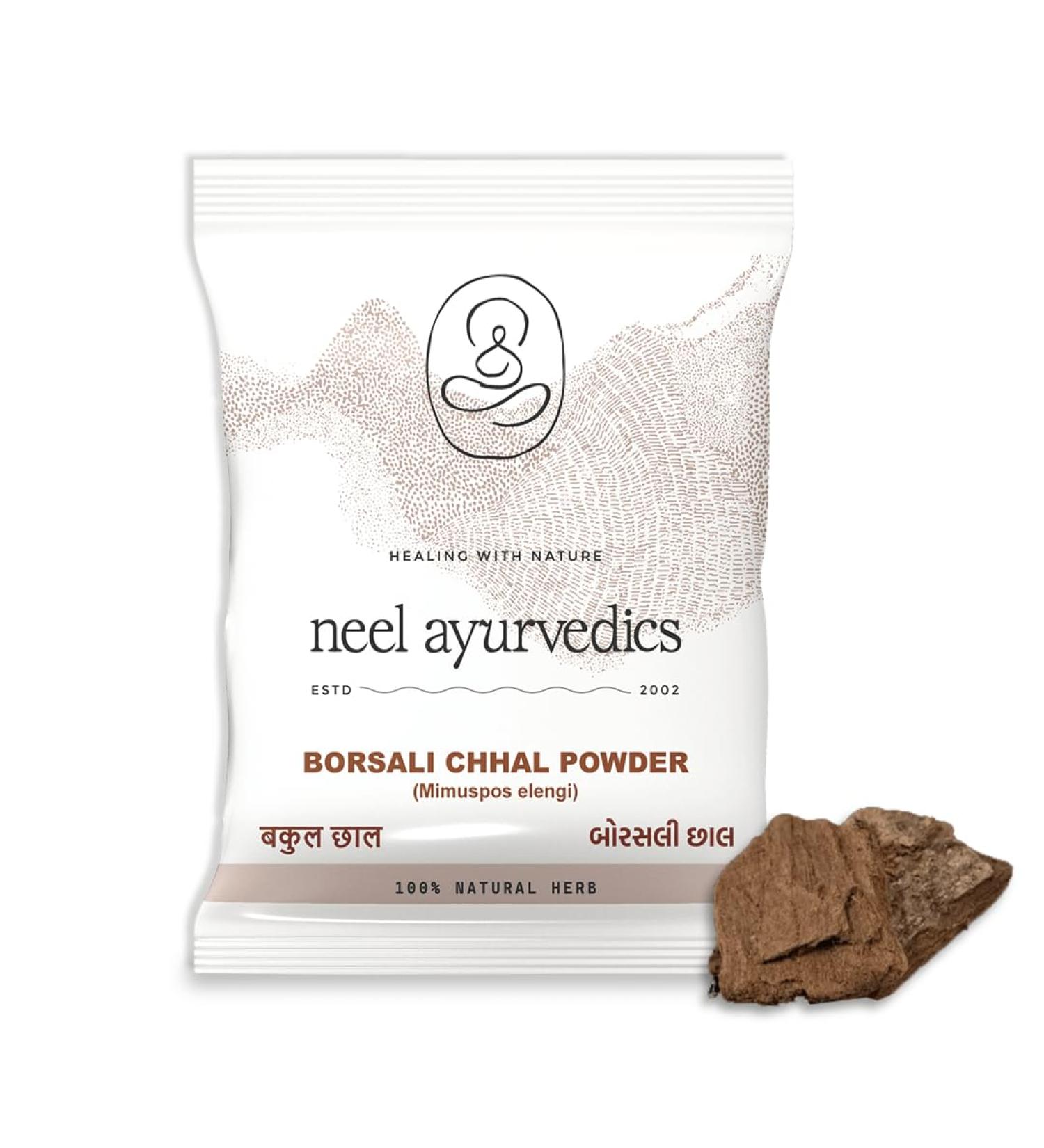 Neel Ayurvedics Borsali Chhal Borsali Powder 300 GM - Buy Online on GoSupps.com