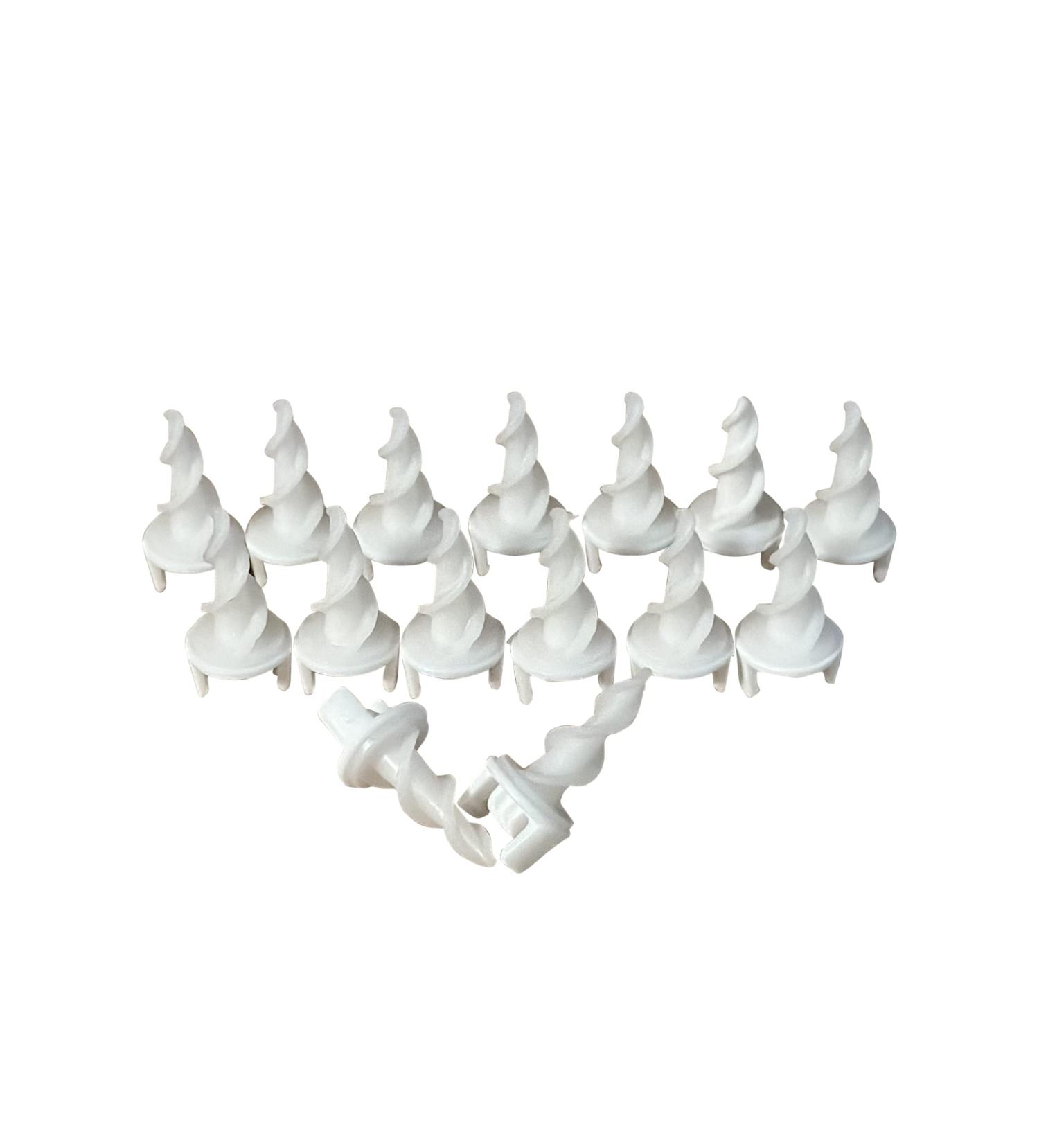 15pcs Q Grip Spiral Ear Wax Remover Replacement Tips with Silicone Swab Tips - Reusable Earwax Remover for Adults & Children - Buy Online on GoSupps.com