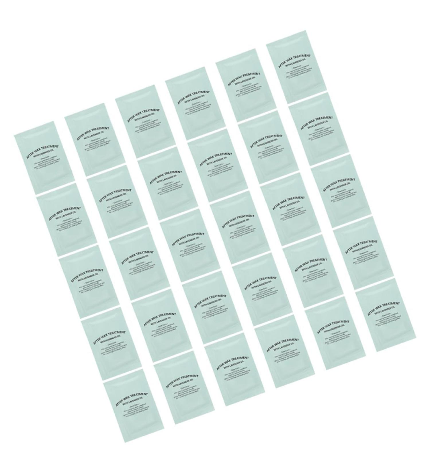 IMIKEYA Lingettes L'Huile Apr s pilation 30 Pi ces Nettoyantes et Apaisantes pour liminer R sidus de Cire Soin Post- pilation Doux pour Peau Sensible Usage Maison et Salon - Buy Online on GoSupps.com