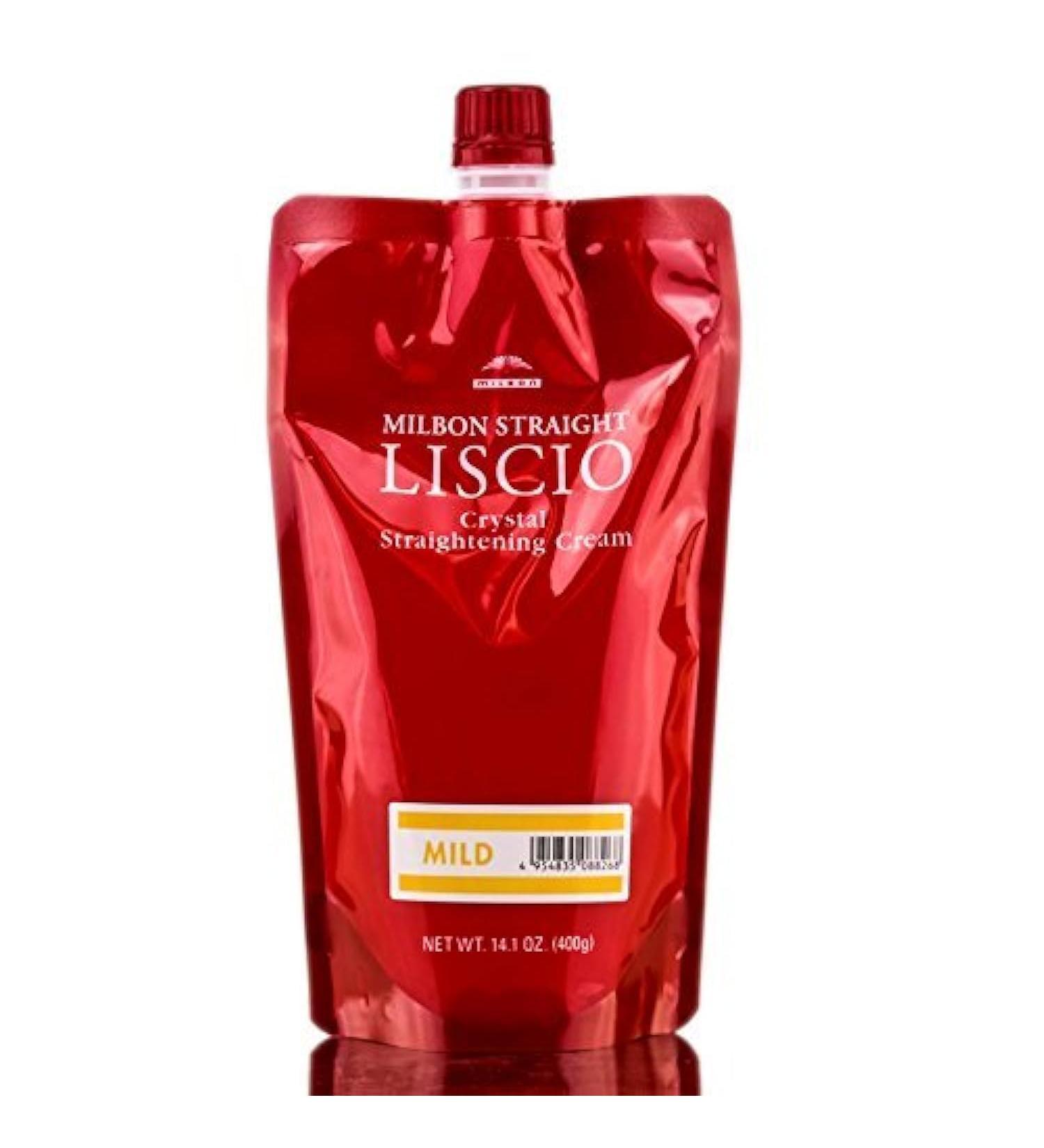 Milbon LISCIO Crystal Mild Straightening Cream & Neutralizer - 14.1OZ | Made in Japan | International Shipping Available - Buy Online on GoSupps.com