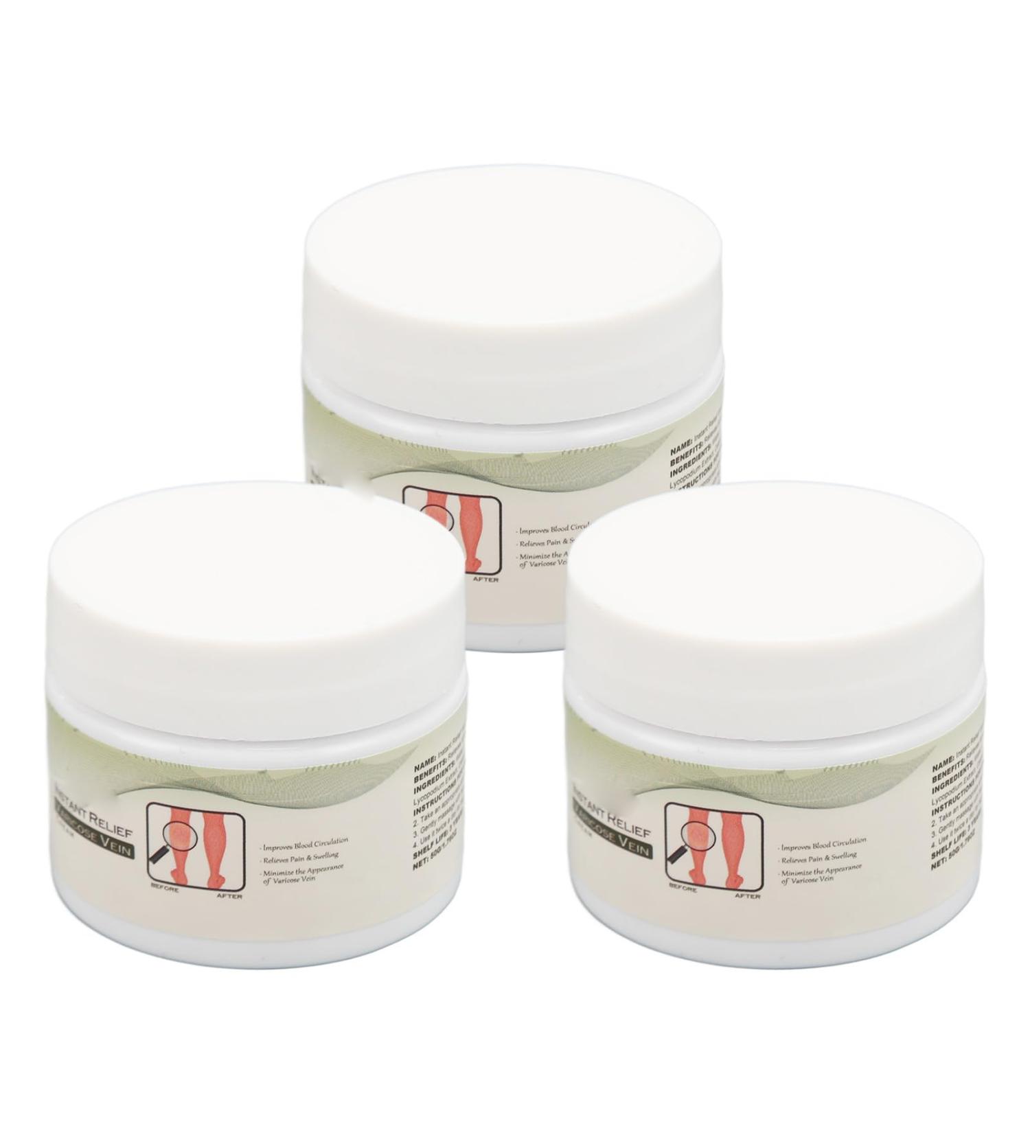 Vein Repair Cream Improve Blood Circulation Prevent Recurrence Easy to Apply Moisturizing Carefully Formulated Organic Matter 1.8 Oz - Buy Online on GoSupps.com