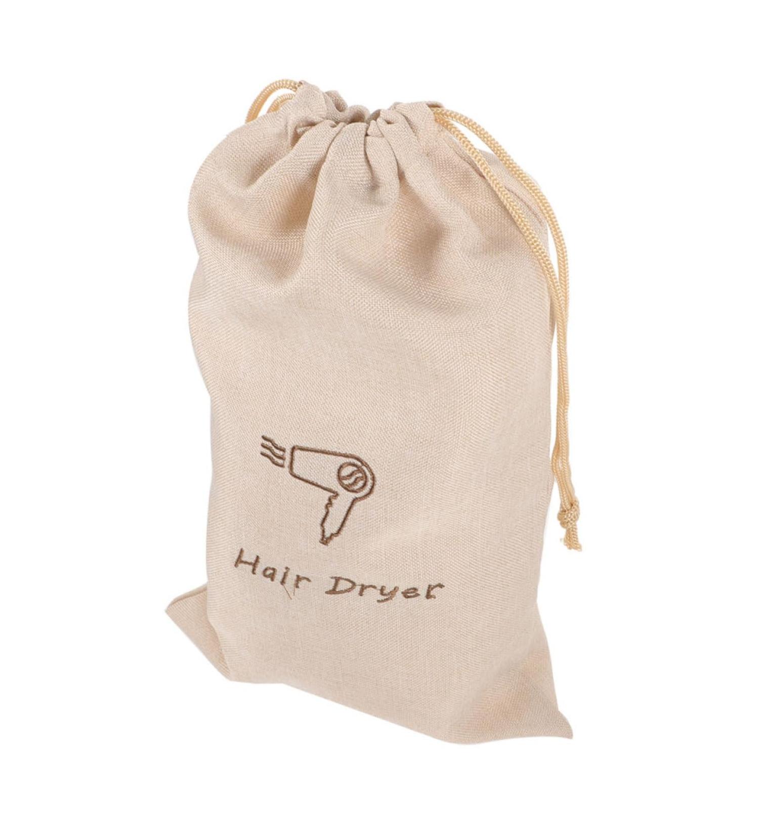 BUGUUYO Hair Dryer Bag Duffel Bags for Traveling Hair Dryer Drawstring Linen Bags Drawstring Bag Portable Organizer - Buy Online on GoSupps.com