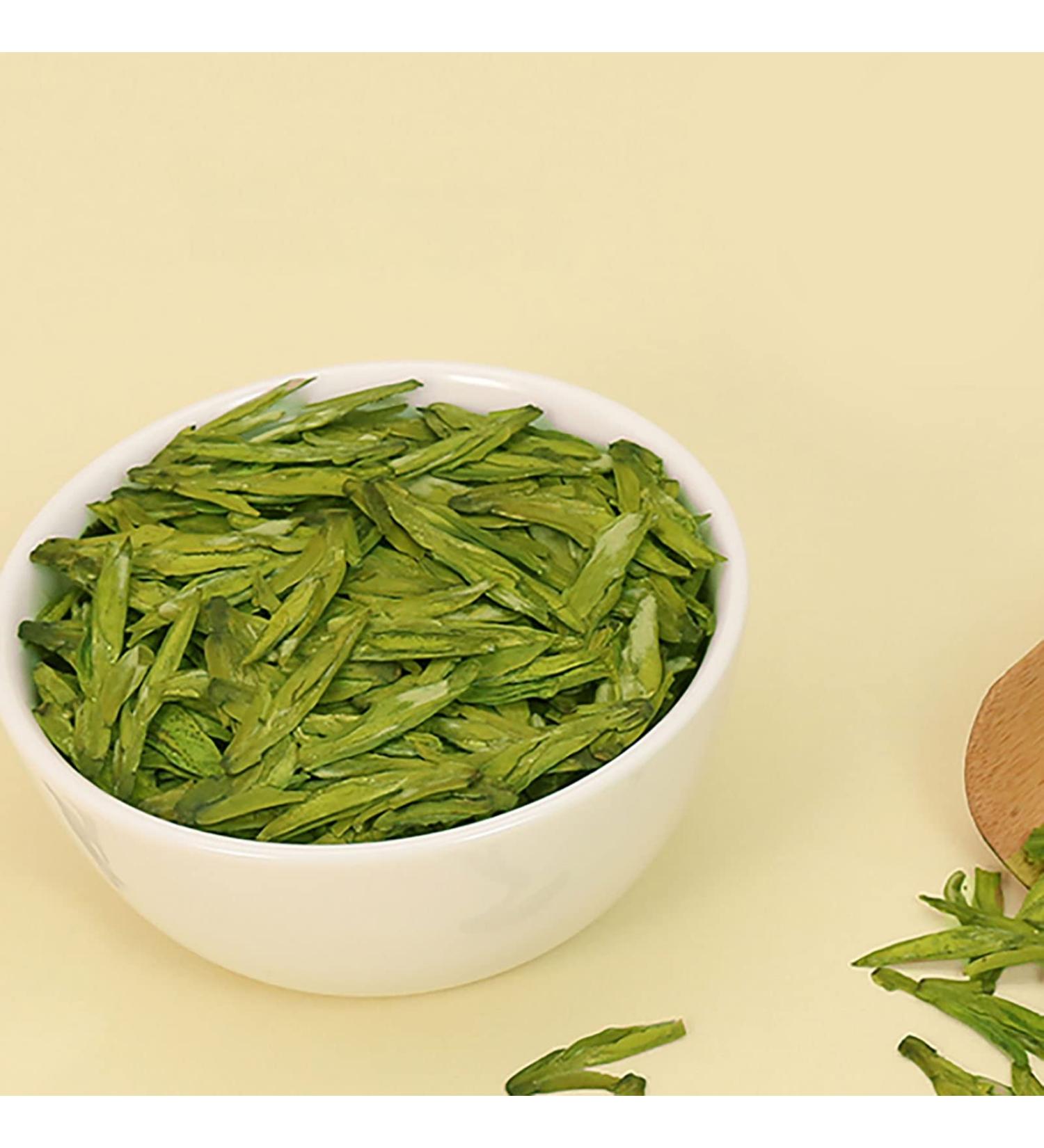  RTYHNCBG Longjing tea Longjing tea 80g net content strong fragrance sweet taste canned flat and delicate spring tea leaves - Buy Online on GoSupps.com
