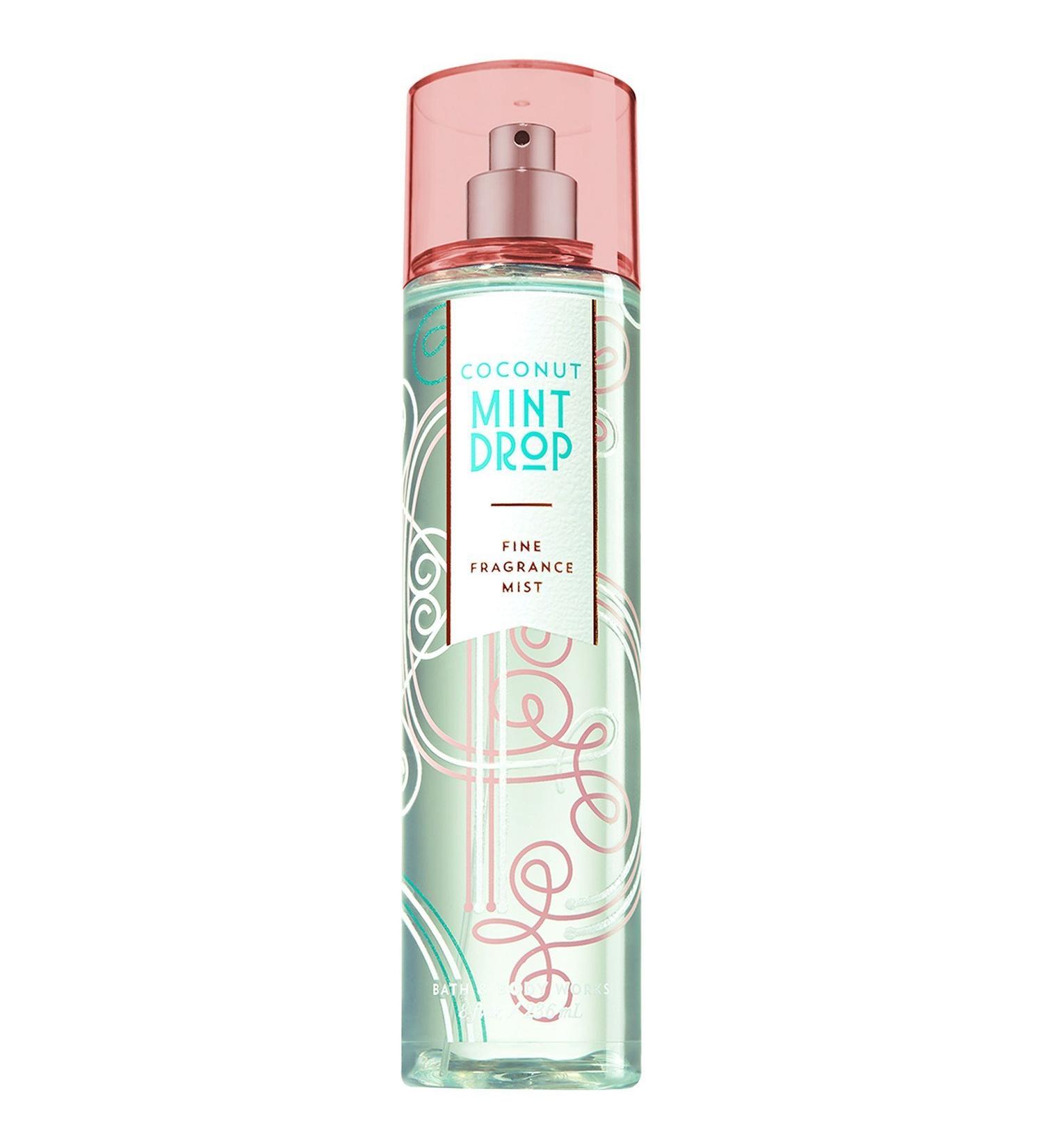 Bath and Body Works Coconut Mint Drop Fine Fragrance Mist 8 Oz.