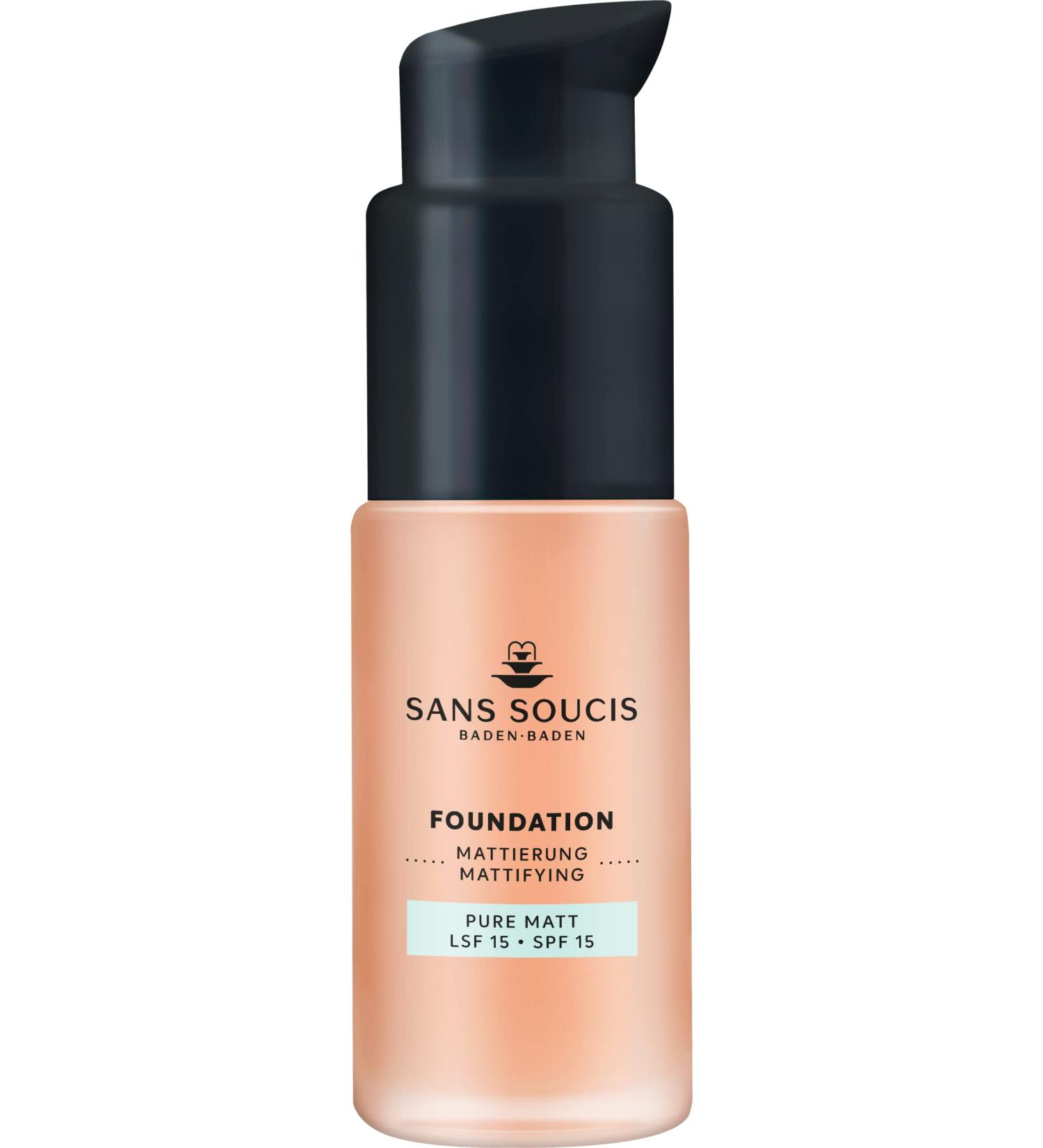 SANS SOUCIS BADEN-BADEN Sans Soucis Pure Matte Foundation natural beige 30 ml