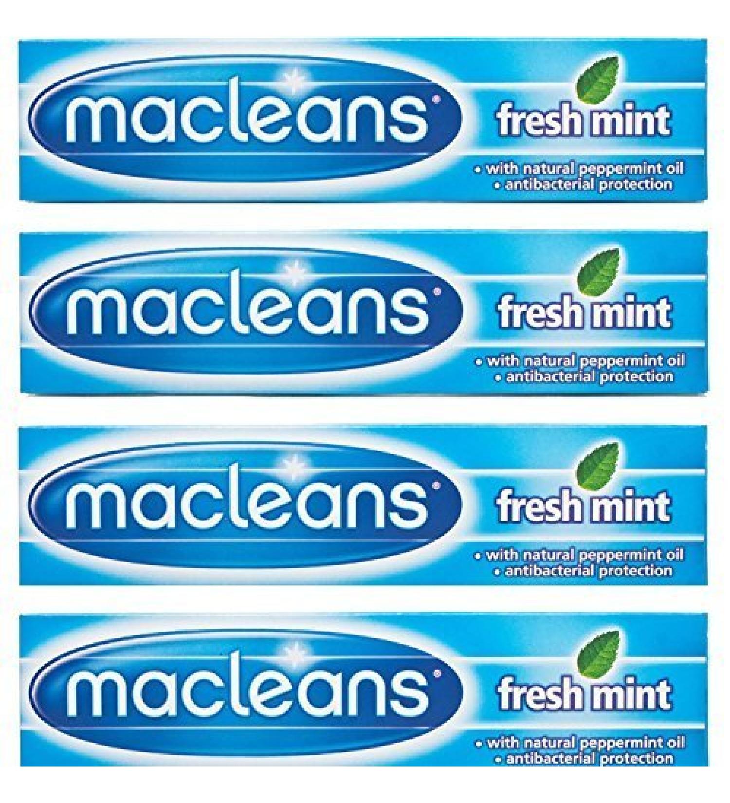 Macleans Freshmint Toothpaste Freshmint 125 ml (4 pieces)