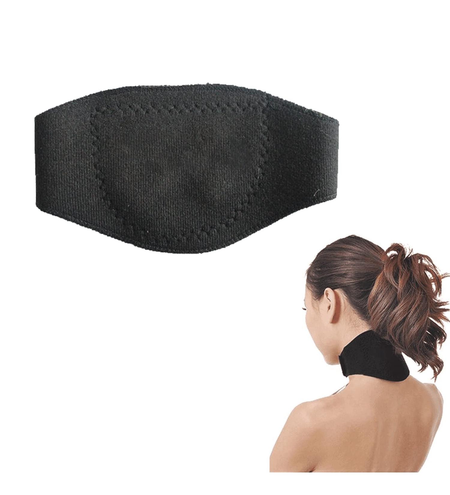 Tuknn Warming Neck Bandage - Self-Heating Neck Warmer with Turmaline & Magnetic Therapy for Pain Relief - International Shipping Available - Buy Online on GoSupps.com