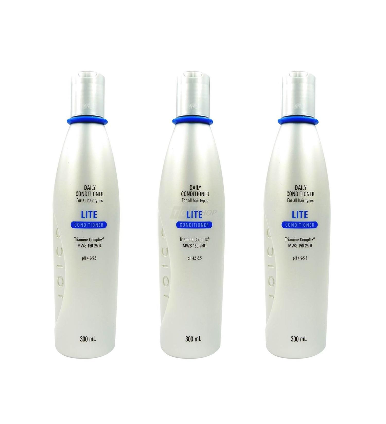Joico Joico Lite Daily Conditioner - Adds shine to all hair types Care Styling - 3 x 300 ml