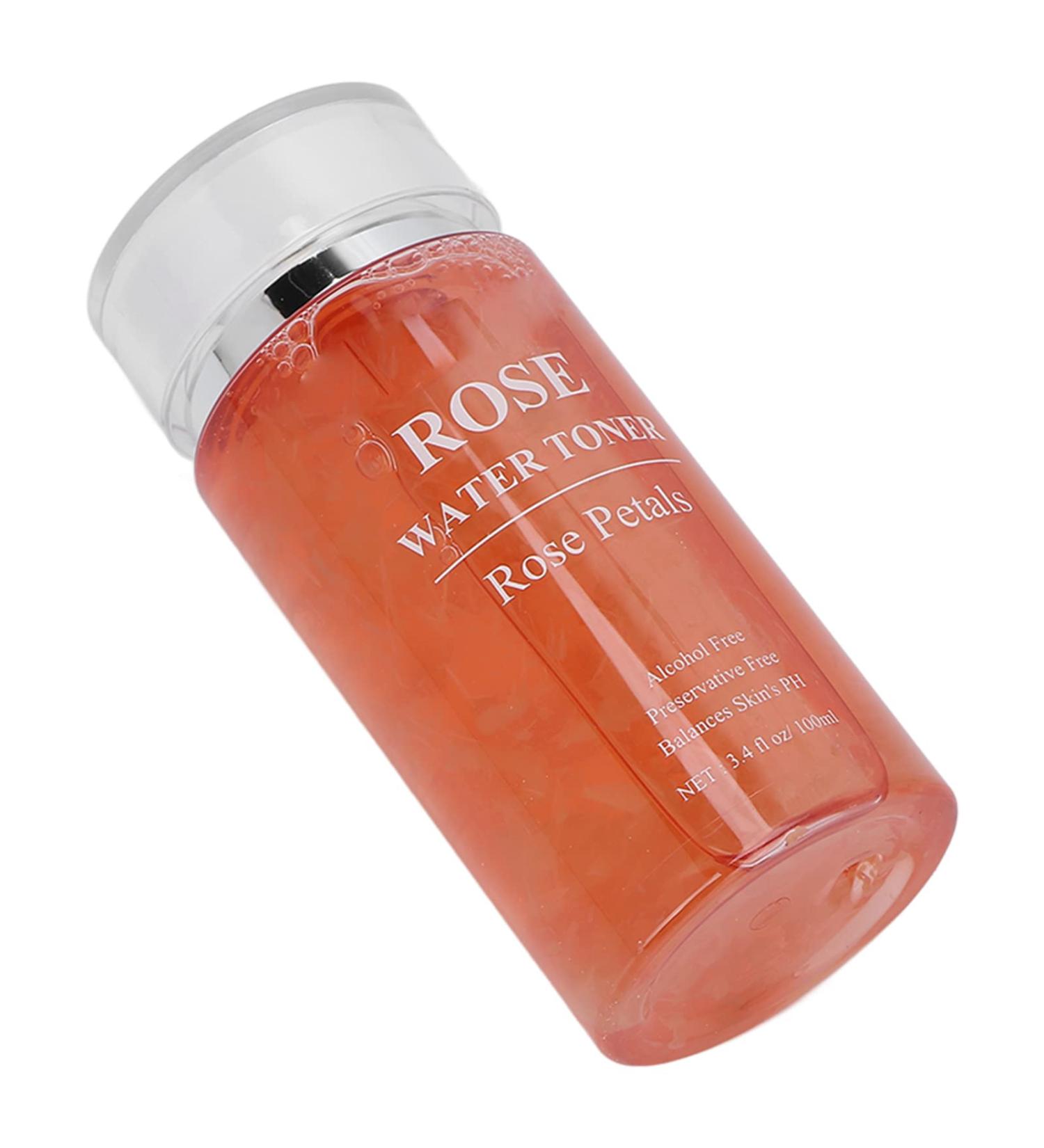Akozon Nature Rose Water Facial Toner 100ml - Hydrating pH Balance Smooth Skin Unclogs & Tightens Pores - Suitable for All Skin Types - Buy Online on GoSupps.com