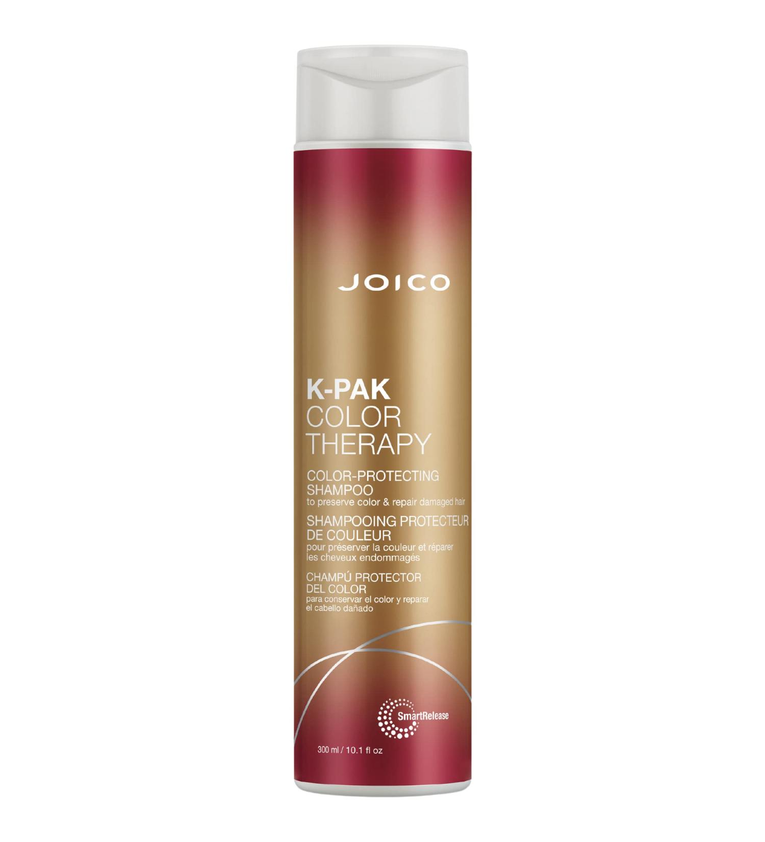 Joico K-PAK Color Therapy Color-Protecting Shampoo | 10.1 oz | Keratin & Argan Oil | For Color-Treated Hair - Buy Online on GoSupps.com
