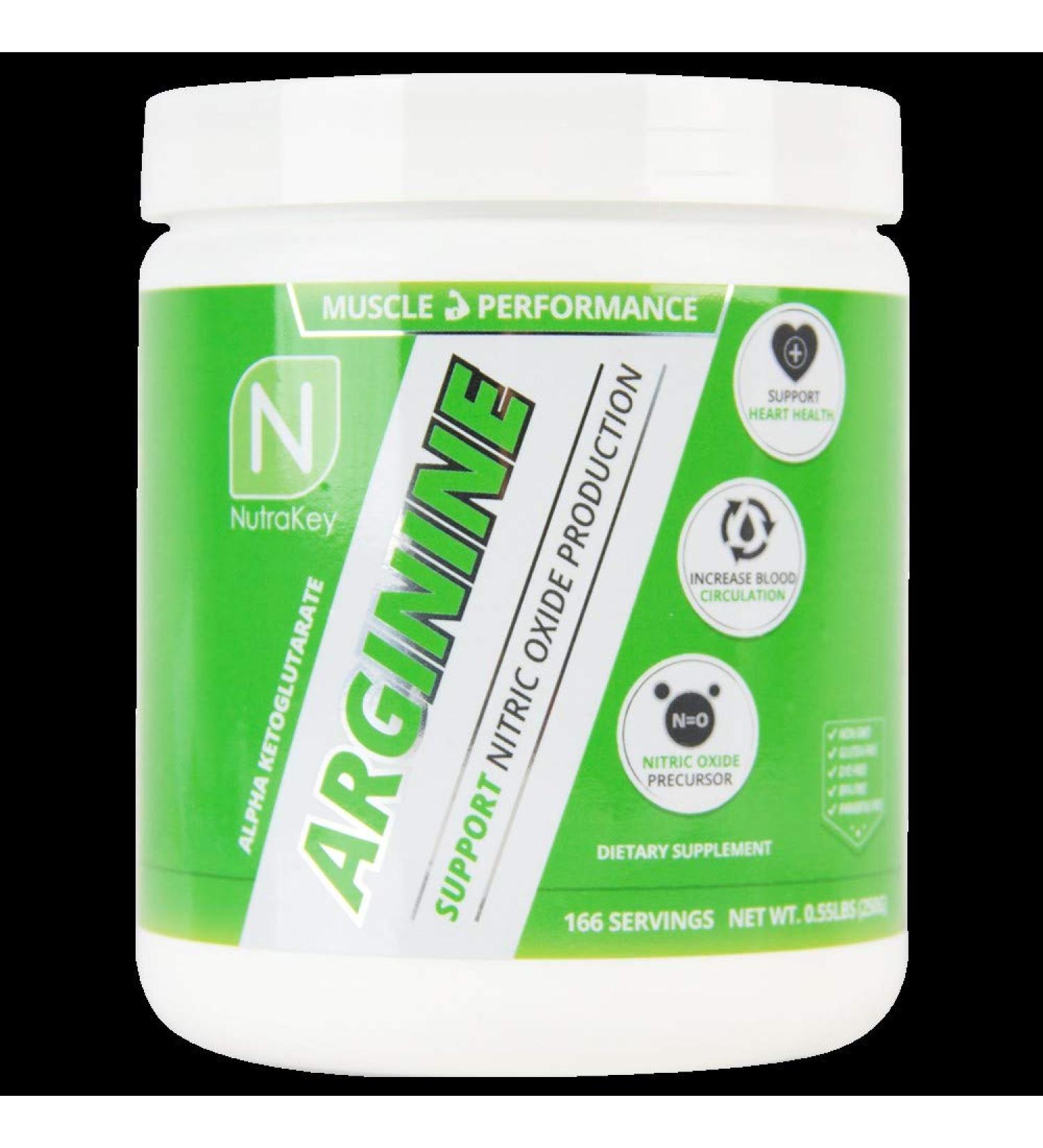 NutraKey Arginine Powder 250 g by Nutrakey 8.8 Ounce (Pack of 1)